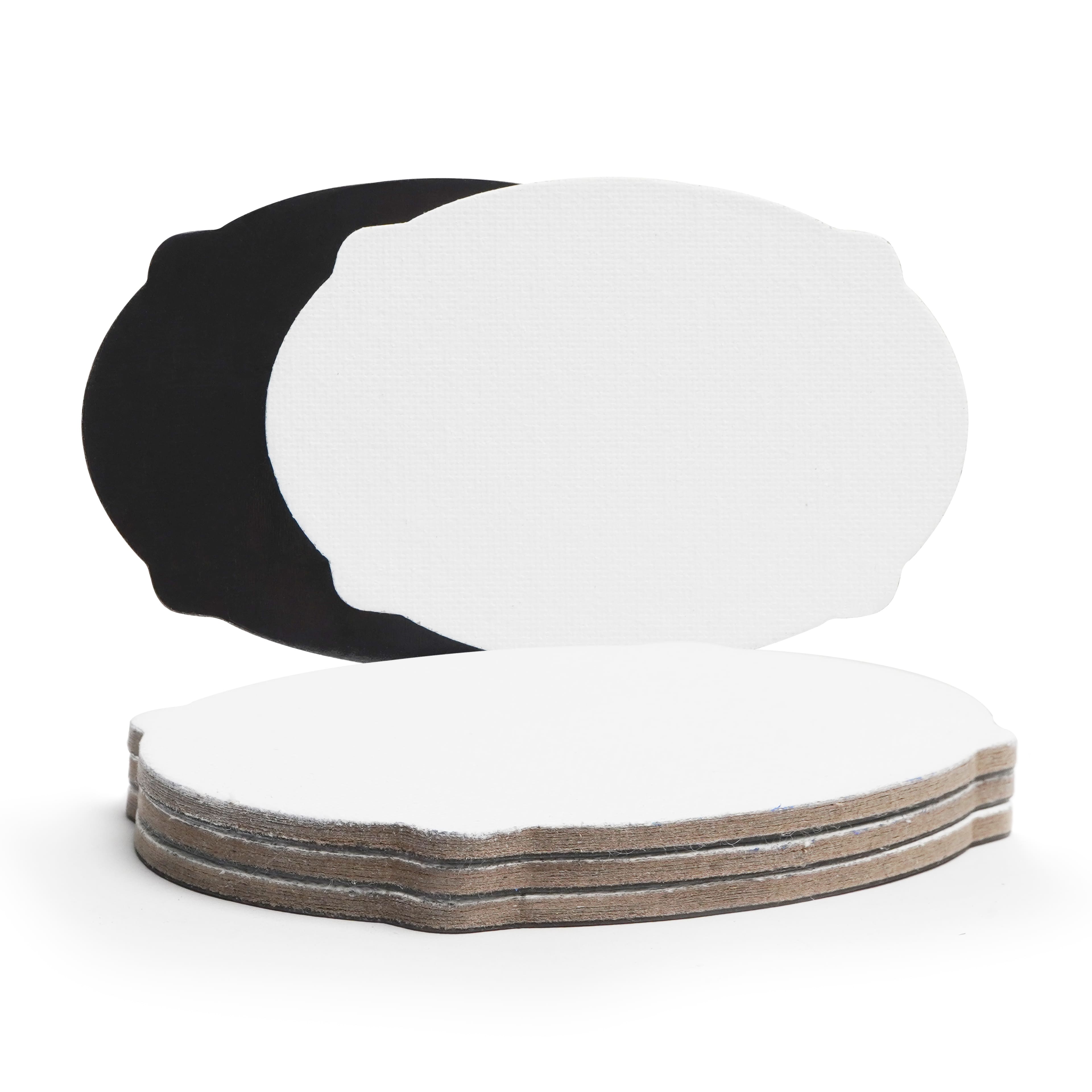 5 Pack 4" Shaped Magnetic Canvas Panels by Craft Smart™