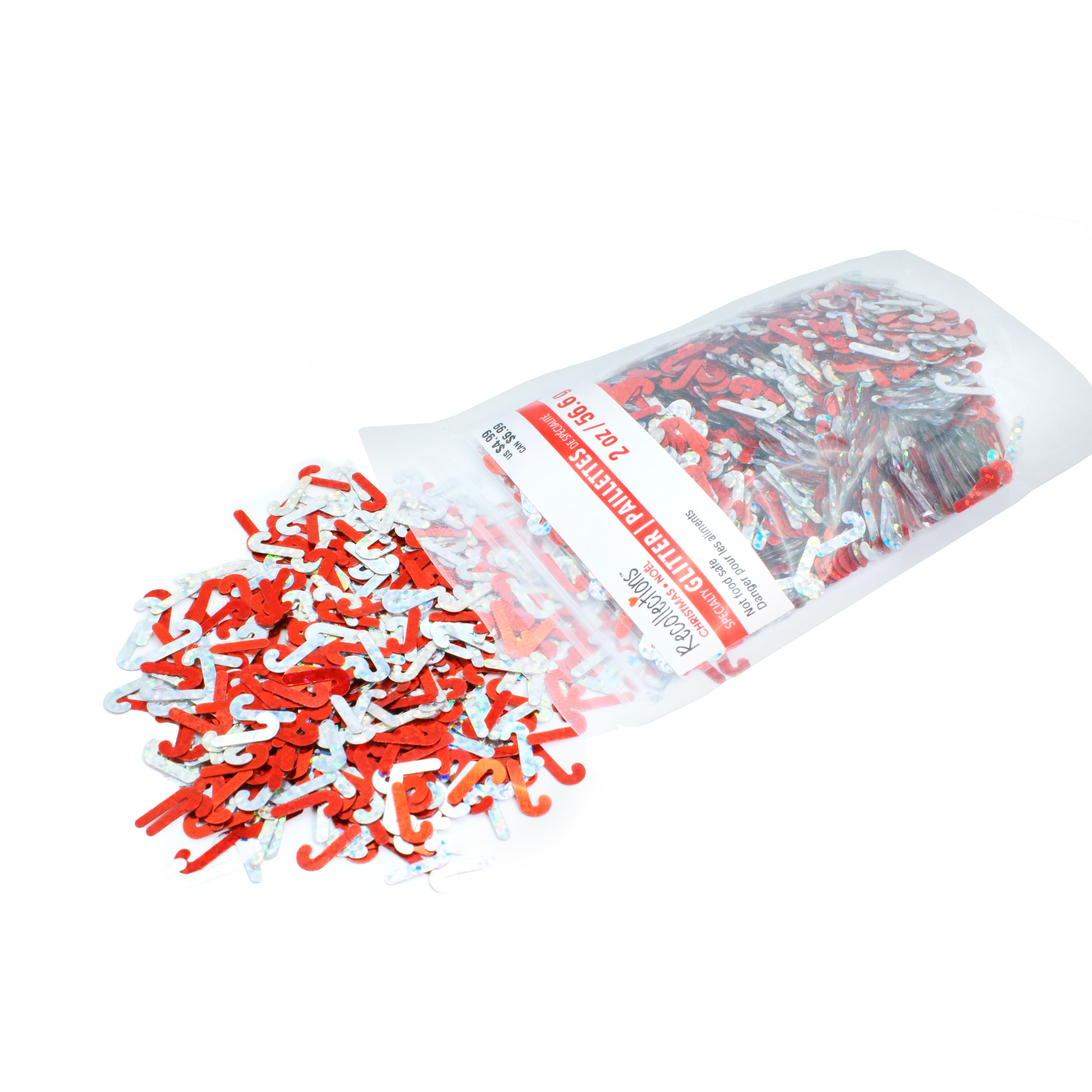 2oz. Candy Canes Glitter by Recollections&#x2122;