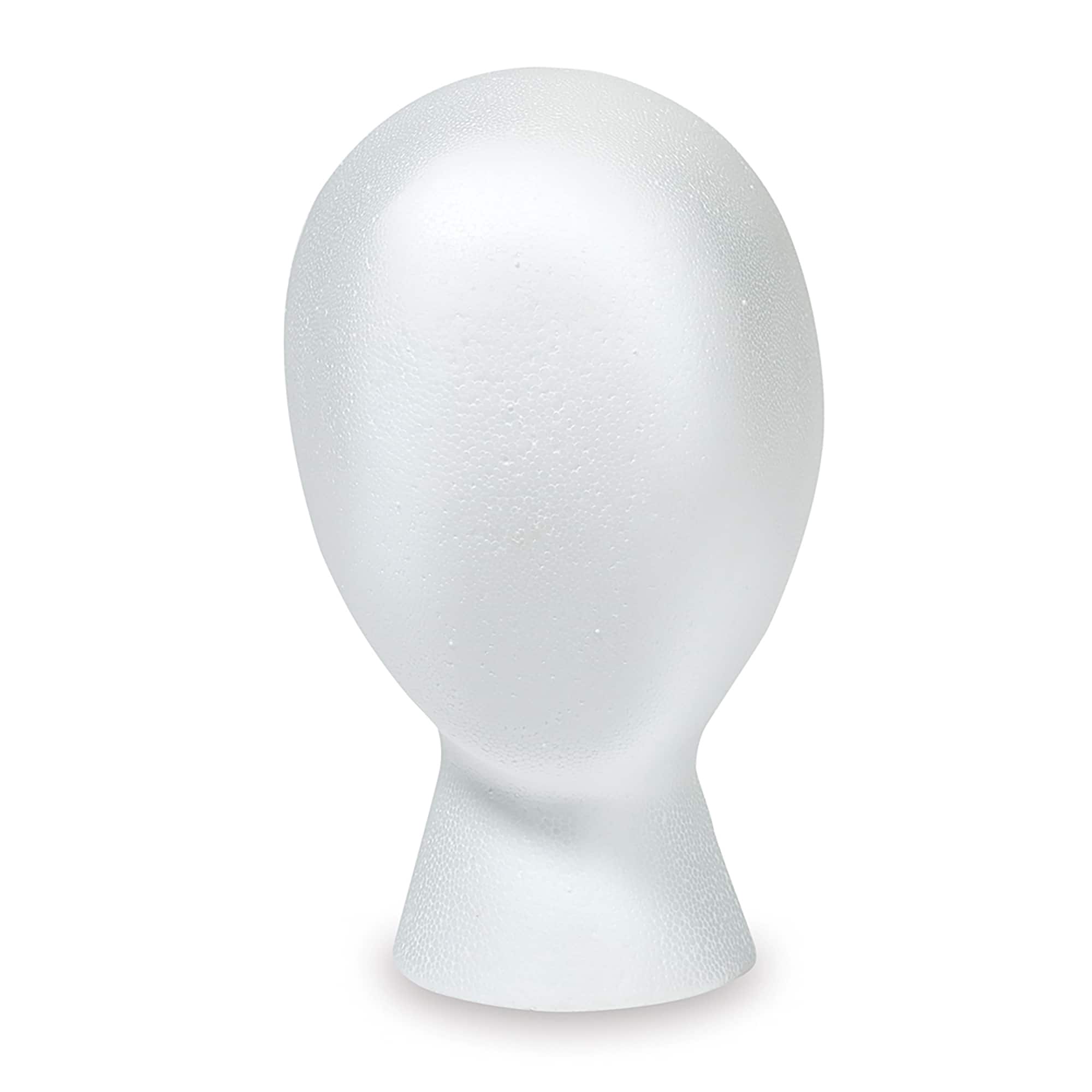 FloraCraft® SmoothFōM® White Foam Faceless Head