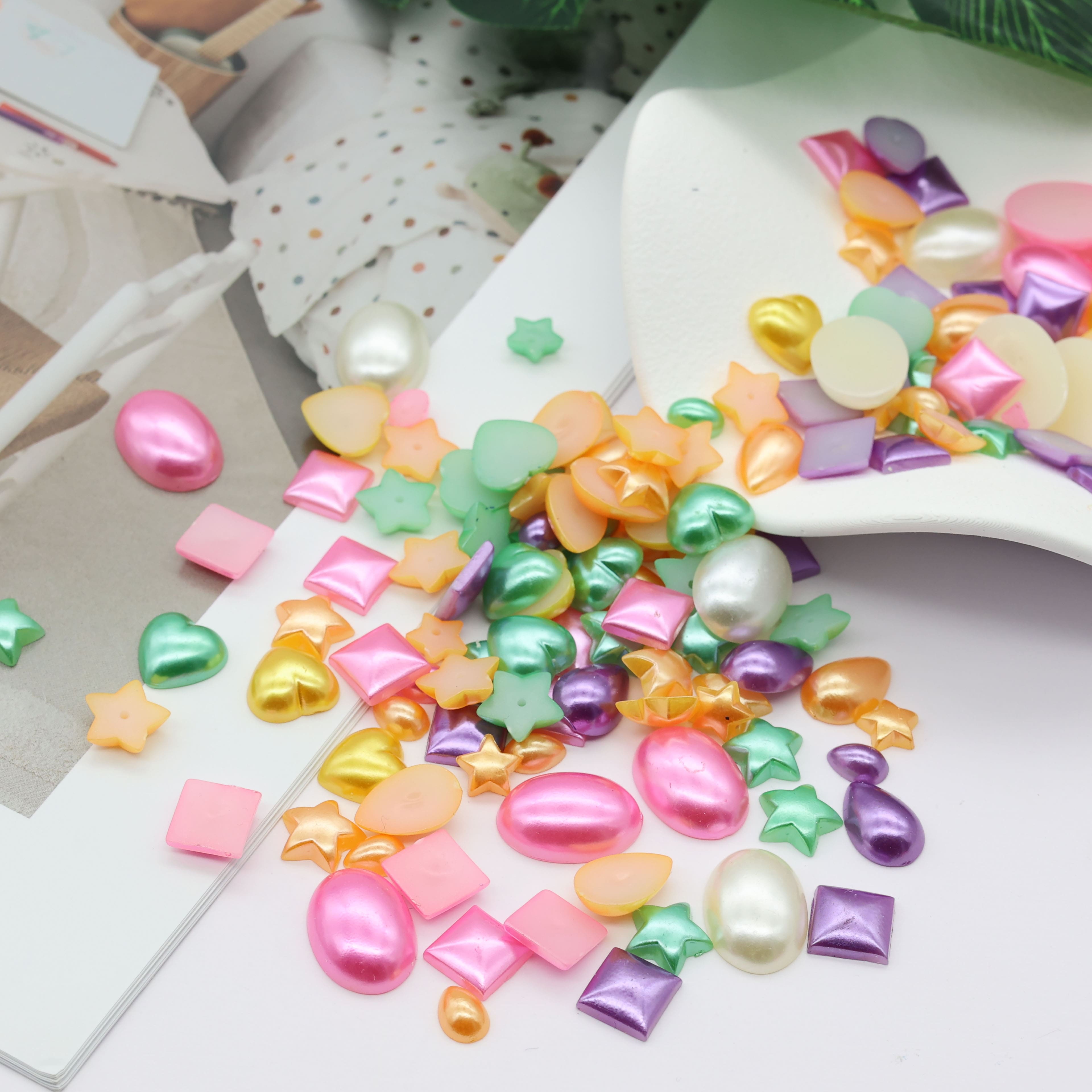 1lb. Flatback Pearl Embellishments by Creatology&#x2122;