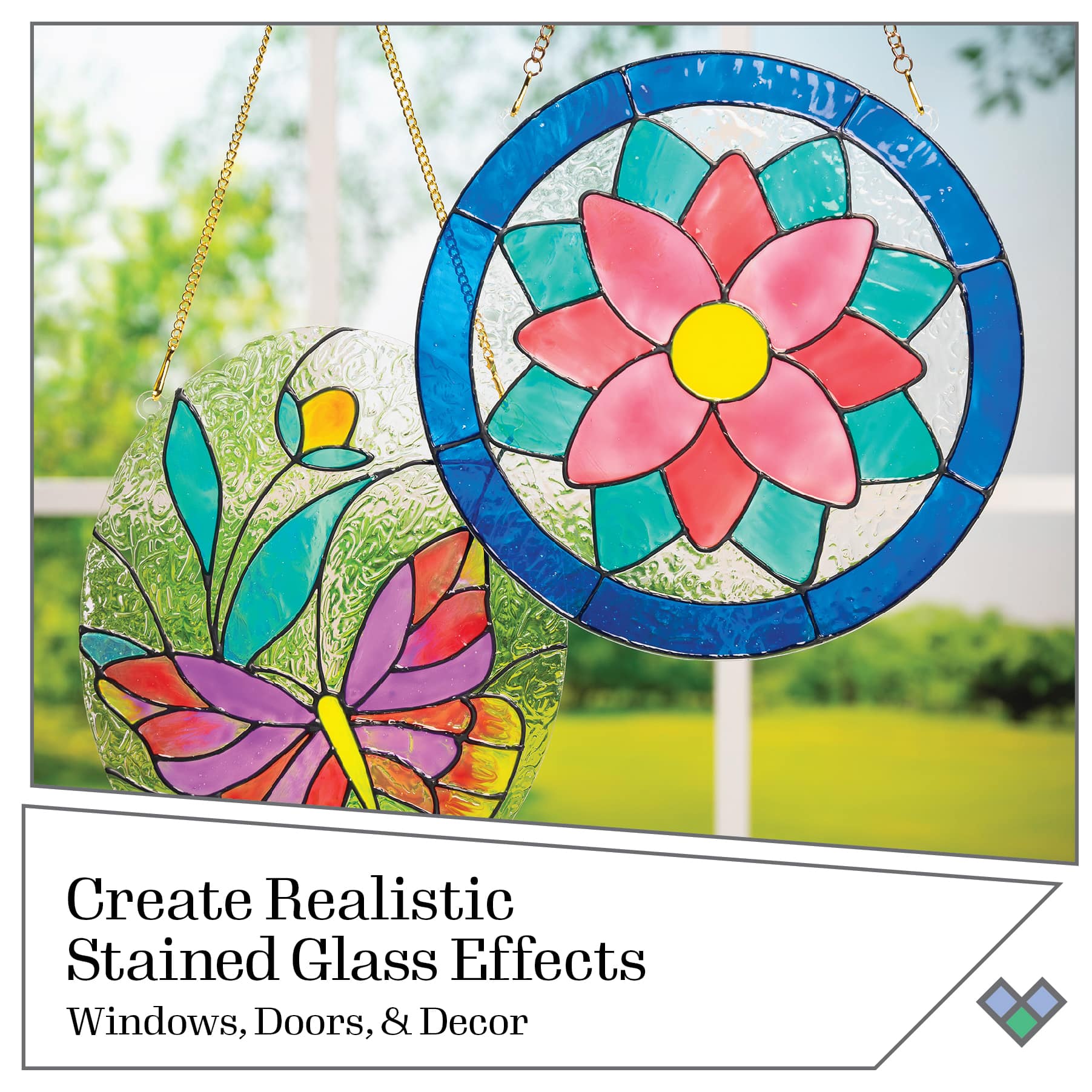 Plaid&#xAE; Gallery Glass&#xAE; 10 Piece Stained Glass Painting Starter Kit