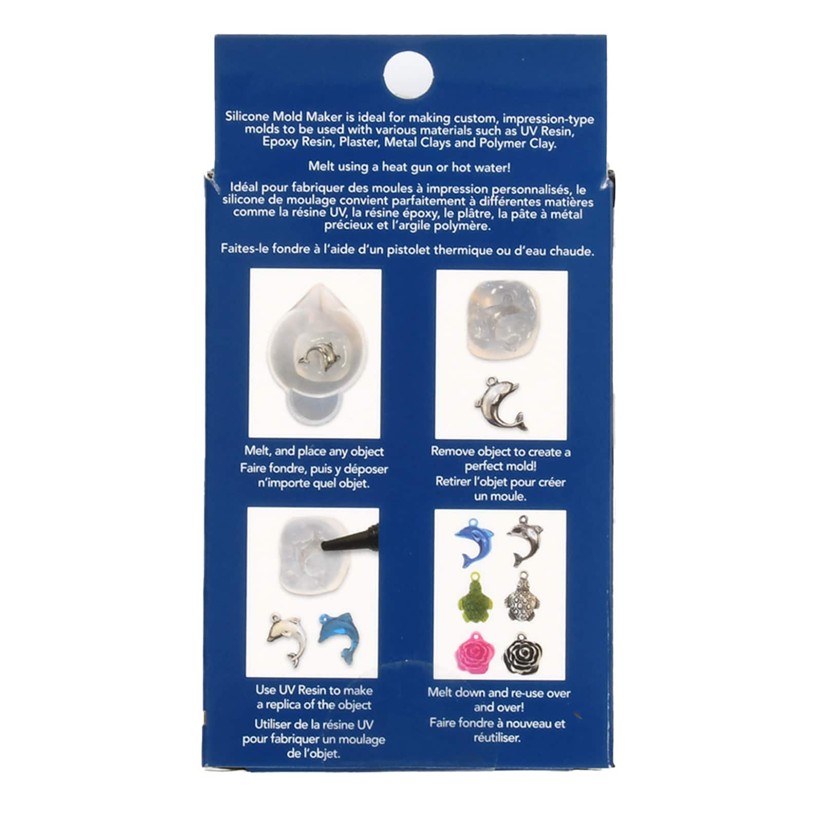 Blue Moon Studio&#x2122; UV Resin Craft Silicone Mold Maker Beads