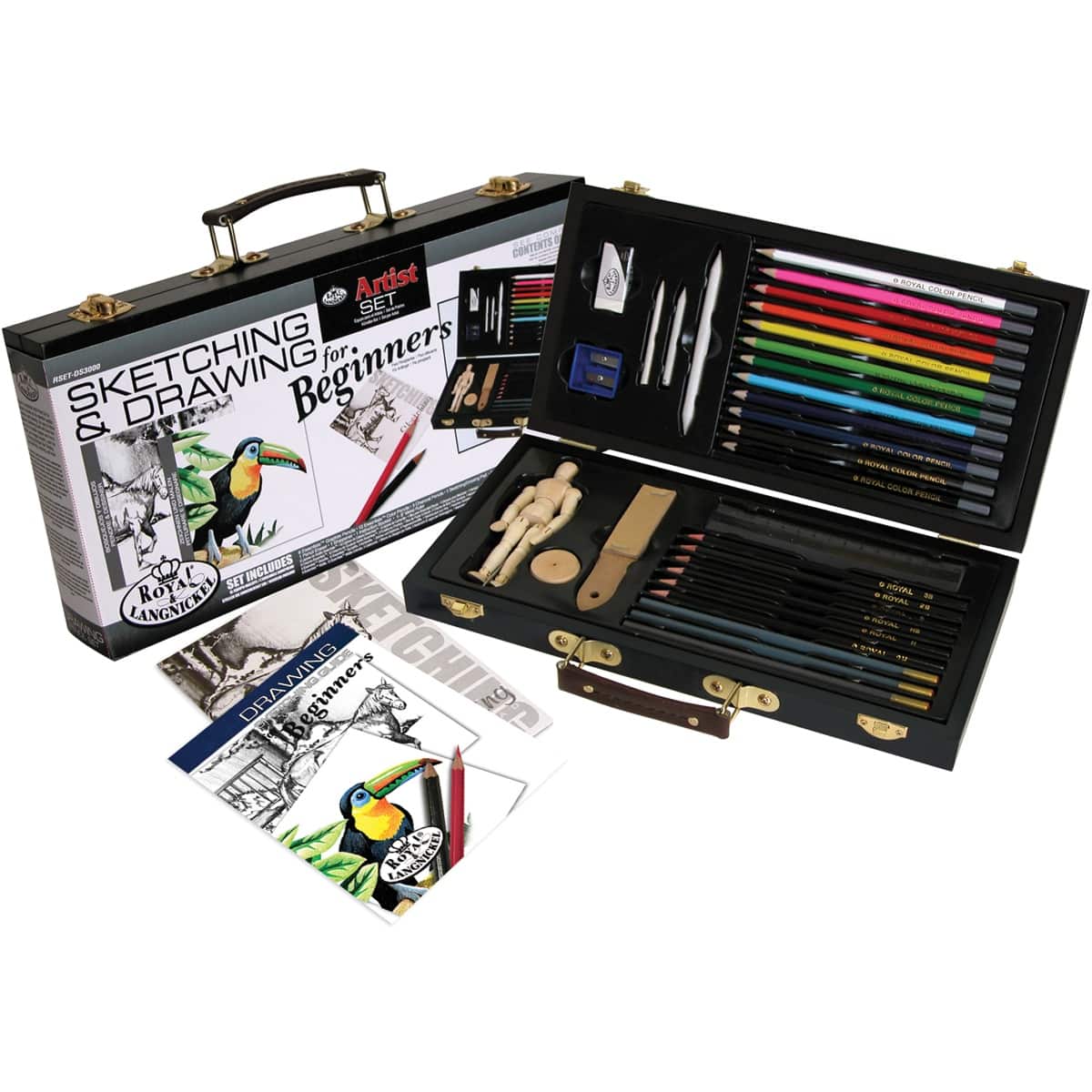 Royal &#x26; Langnickel&#xAE; Essentials&#x2122; 32 Piece Sketching &#x26; Drawing Beginner Artist Set