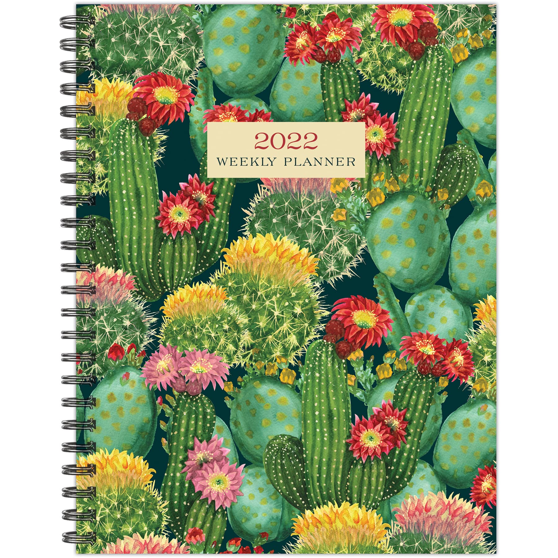 Cactus Weekly Softcover Spiral Planner | Michaels