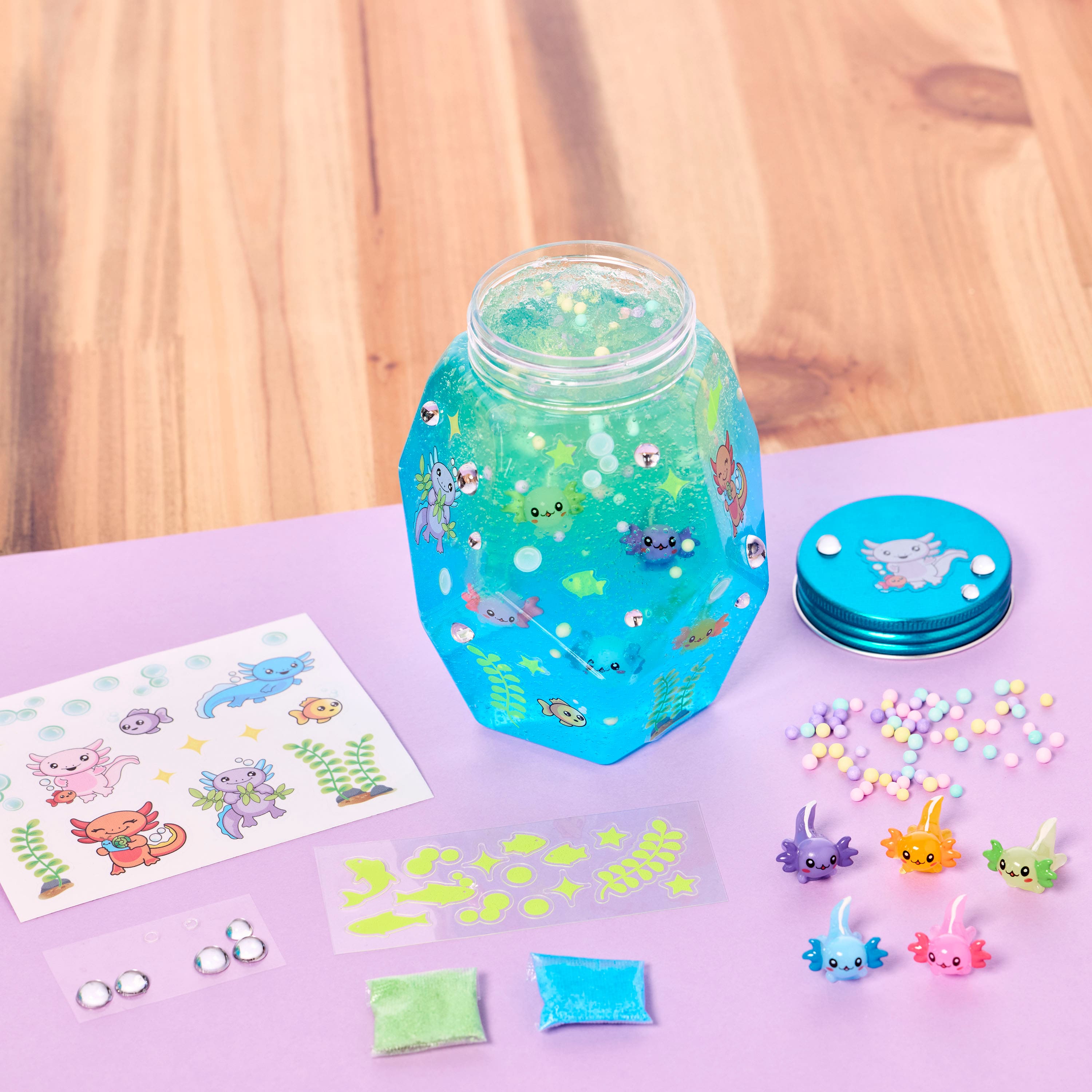 Creativity for Kids&#xAE; Glowing Axolotl Aquarium