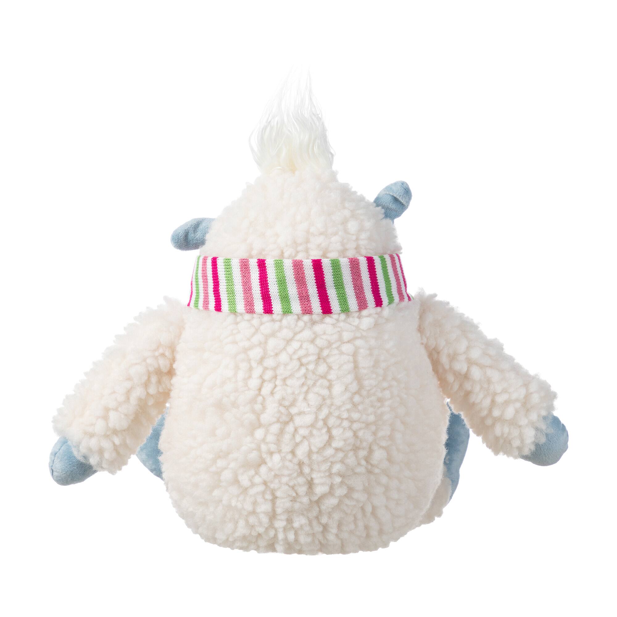 Glitzhome&#xAE; 21.75&#x22;H Christmas Fabric Yeti Shelf Sitter
