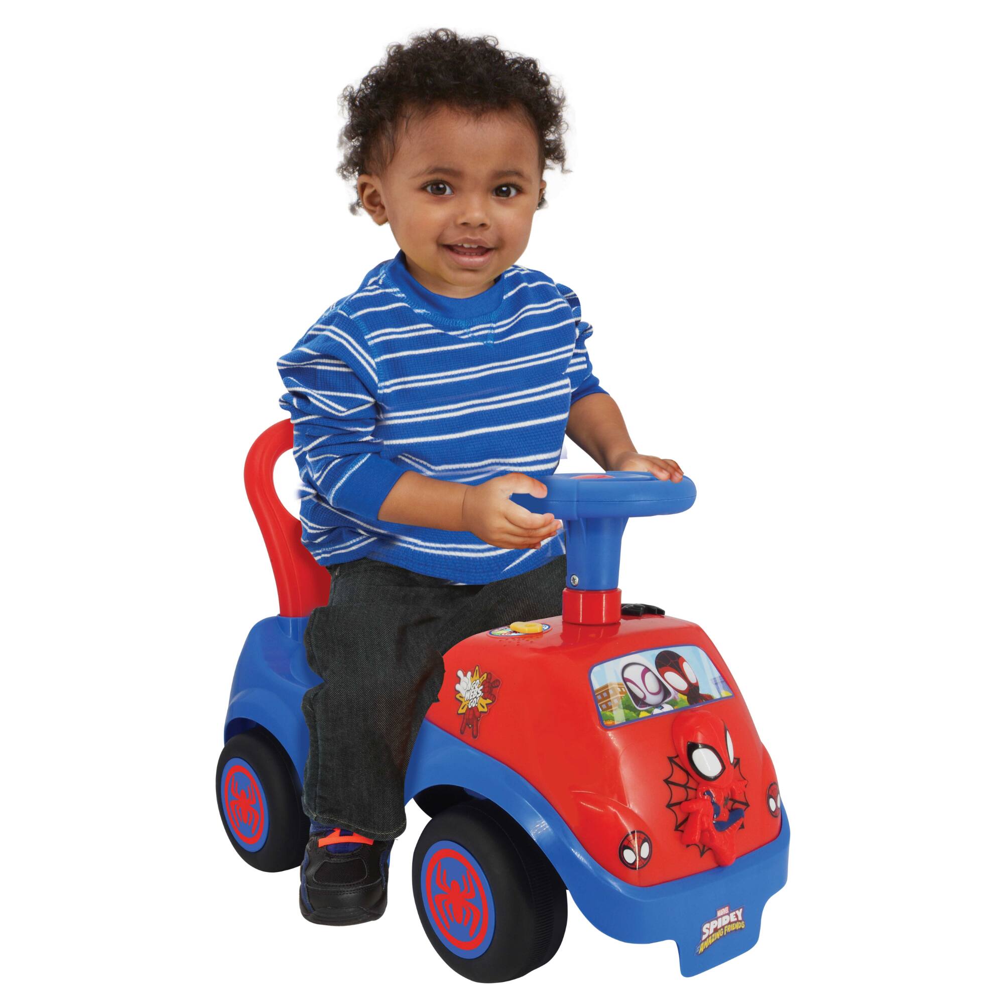 Kiddieland Marvel&#xAE; Spidey Team Activity Ride-On