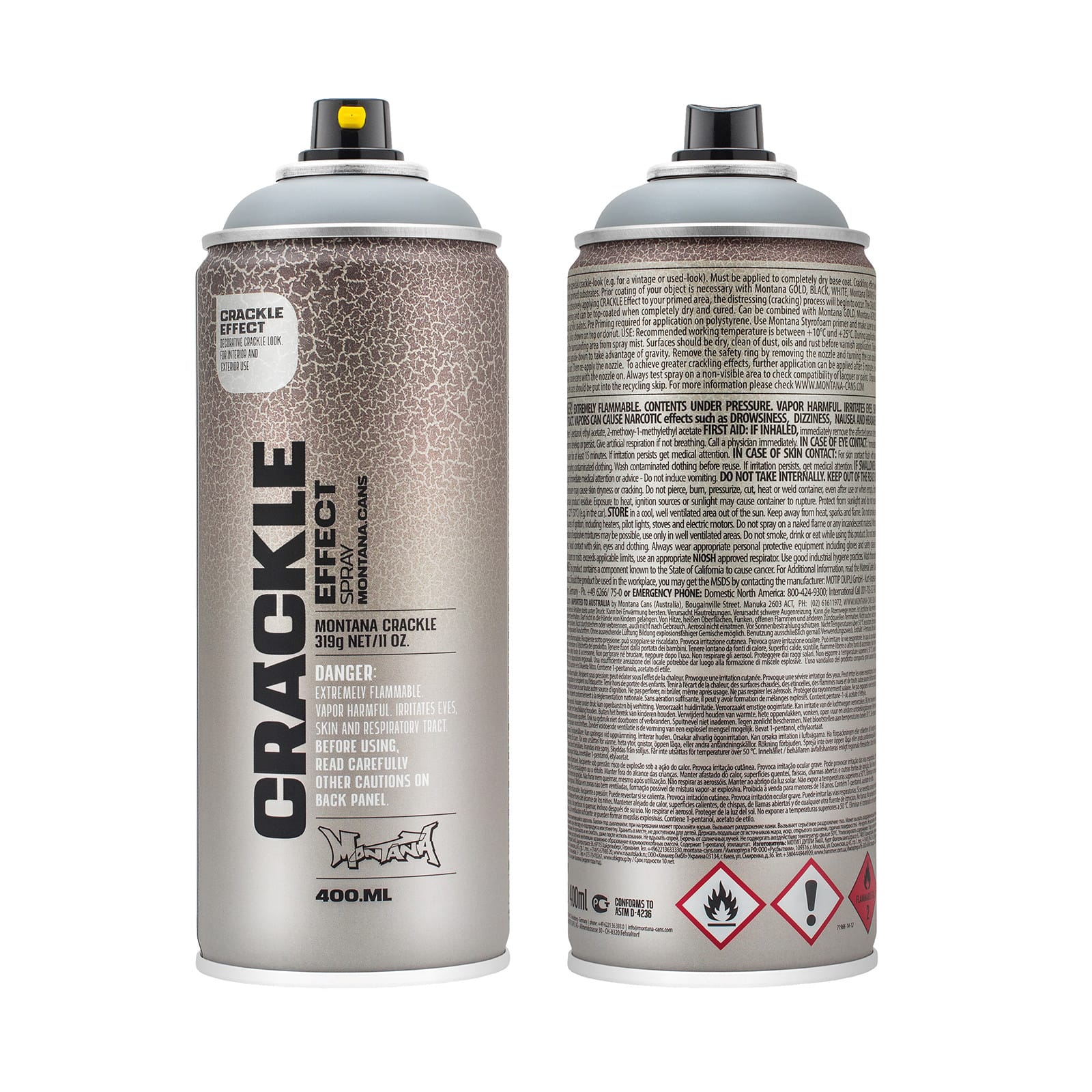 Montana&#x2122; Cans Crackle Effect Spray Paint, 400mL