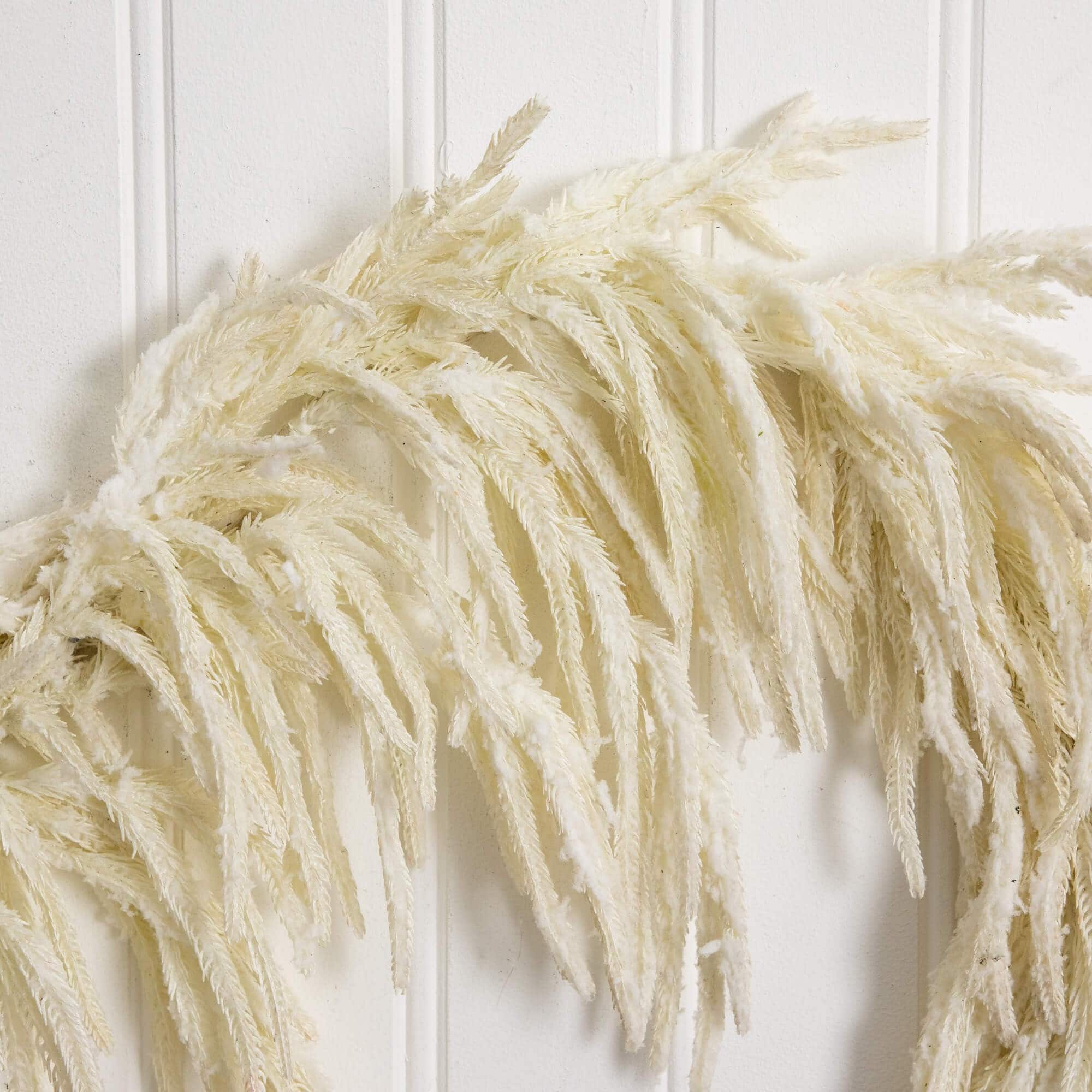 5ft. Artificial Real Touch White Norfolk Island Pine Garland with Natural Look
