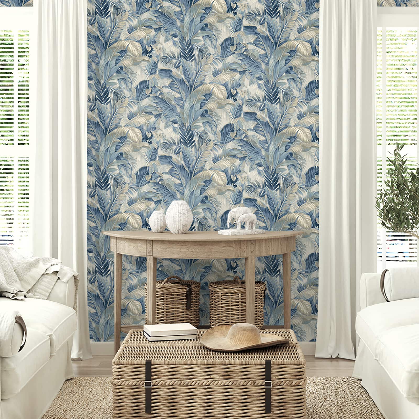 Tommy Bahama Nassau Peel &#x26; Stick Wallpaper