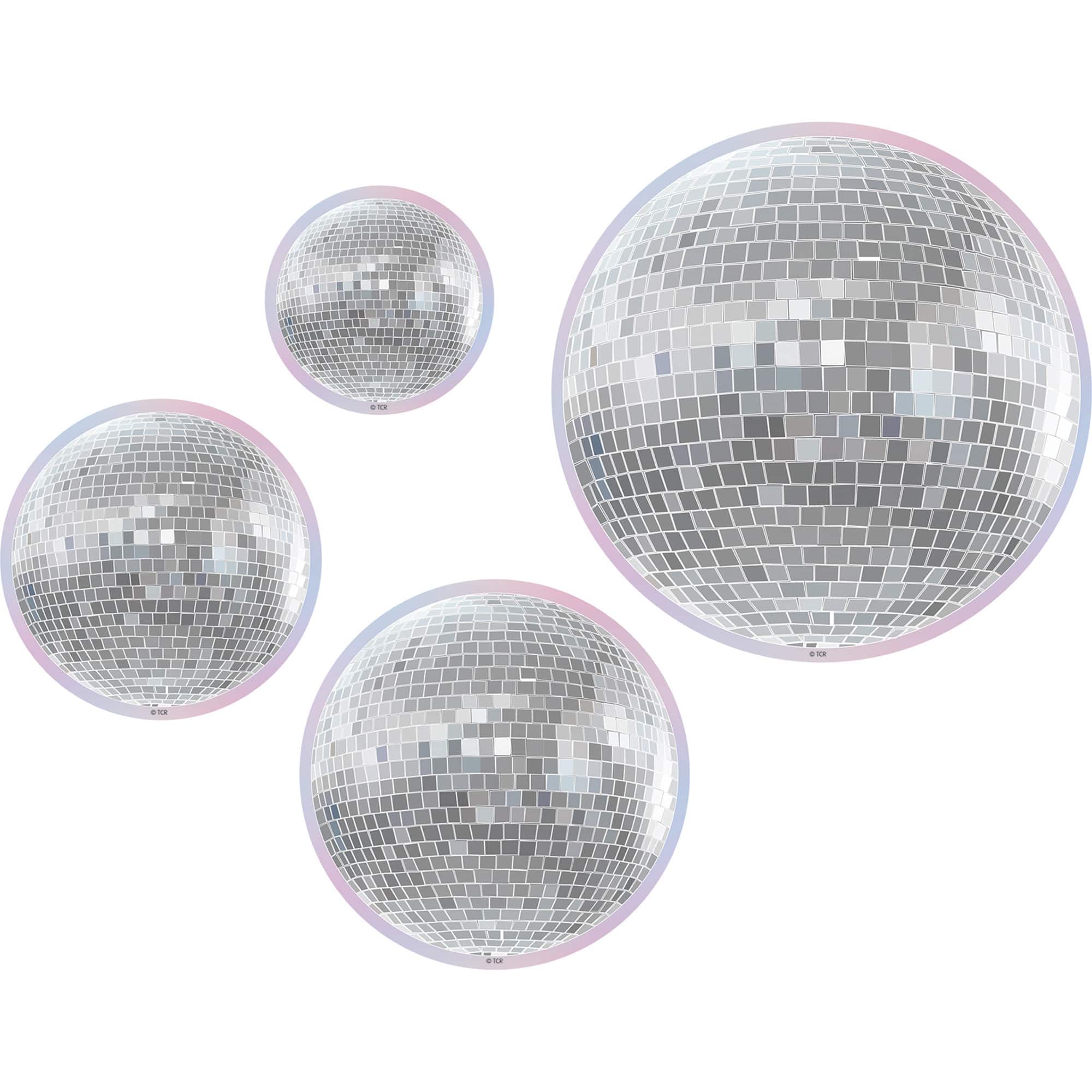 Teacher Created Resources® Disco Balls Assorted Sizes Accents, 3 Packs of 60