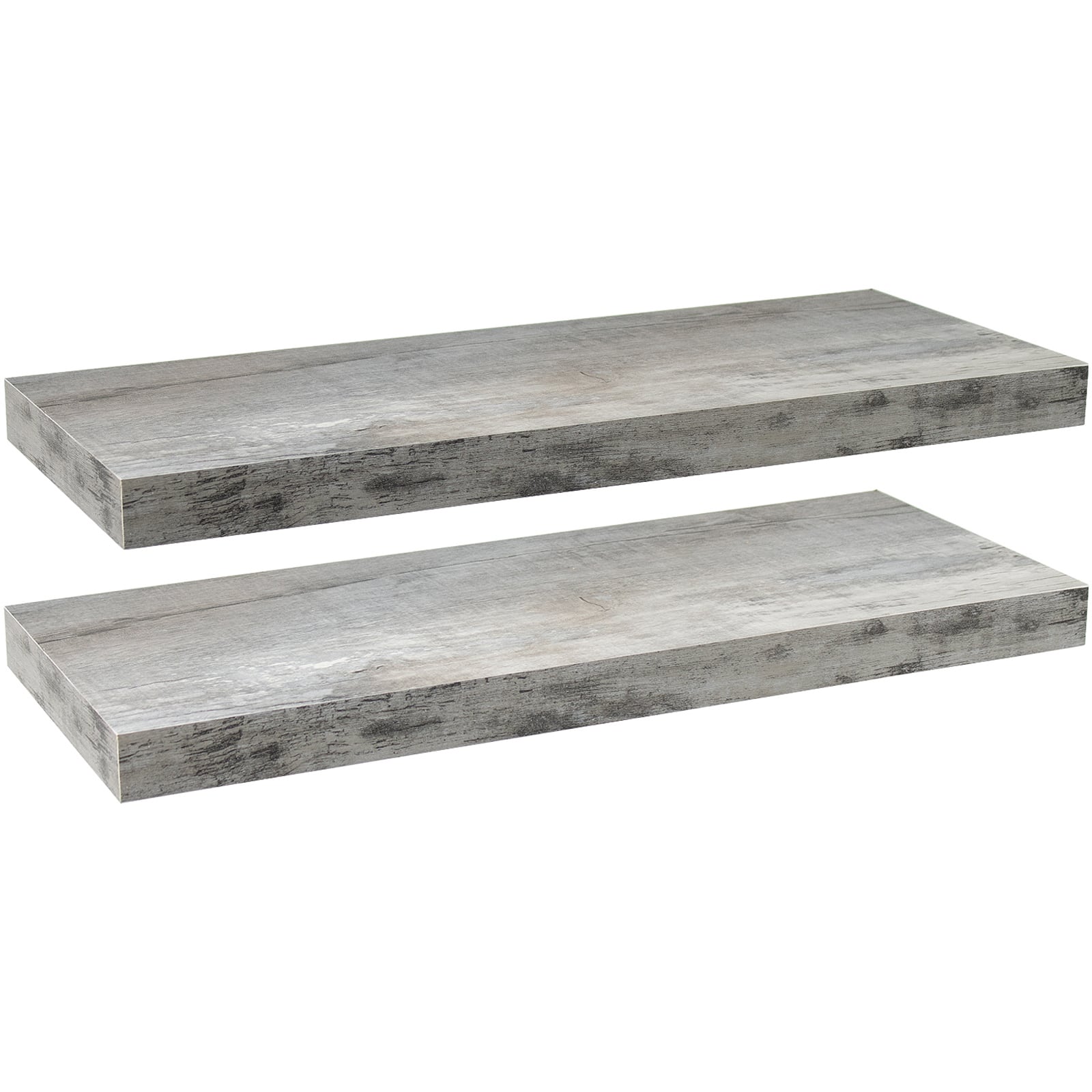 Sorbus 23.7" Extra Long Decorative Floating Shelves, 2ct.