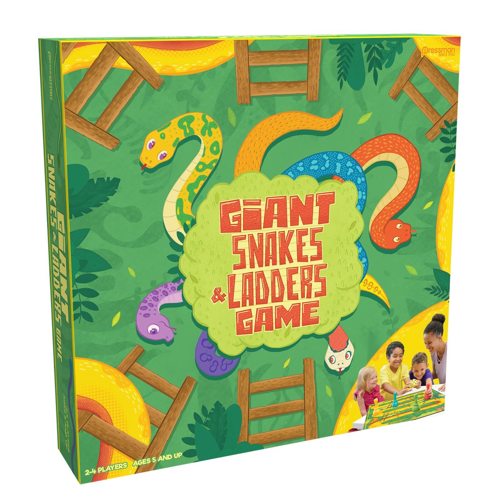 Pressman&#xAE; Giant Snakes &#x26; Ladders Game