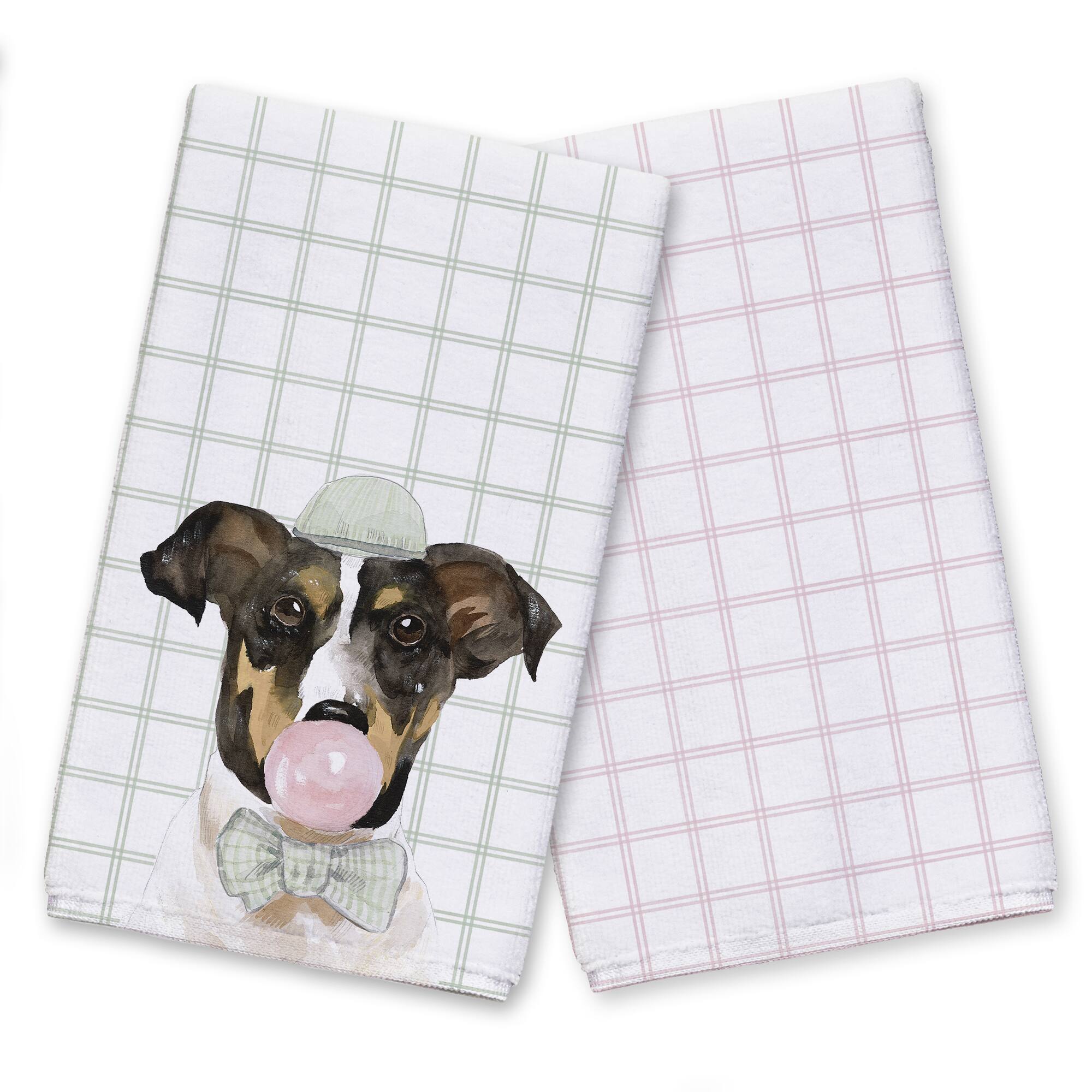 Funny Dog No.1 Tea Towel Set