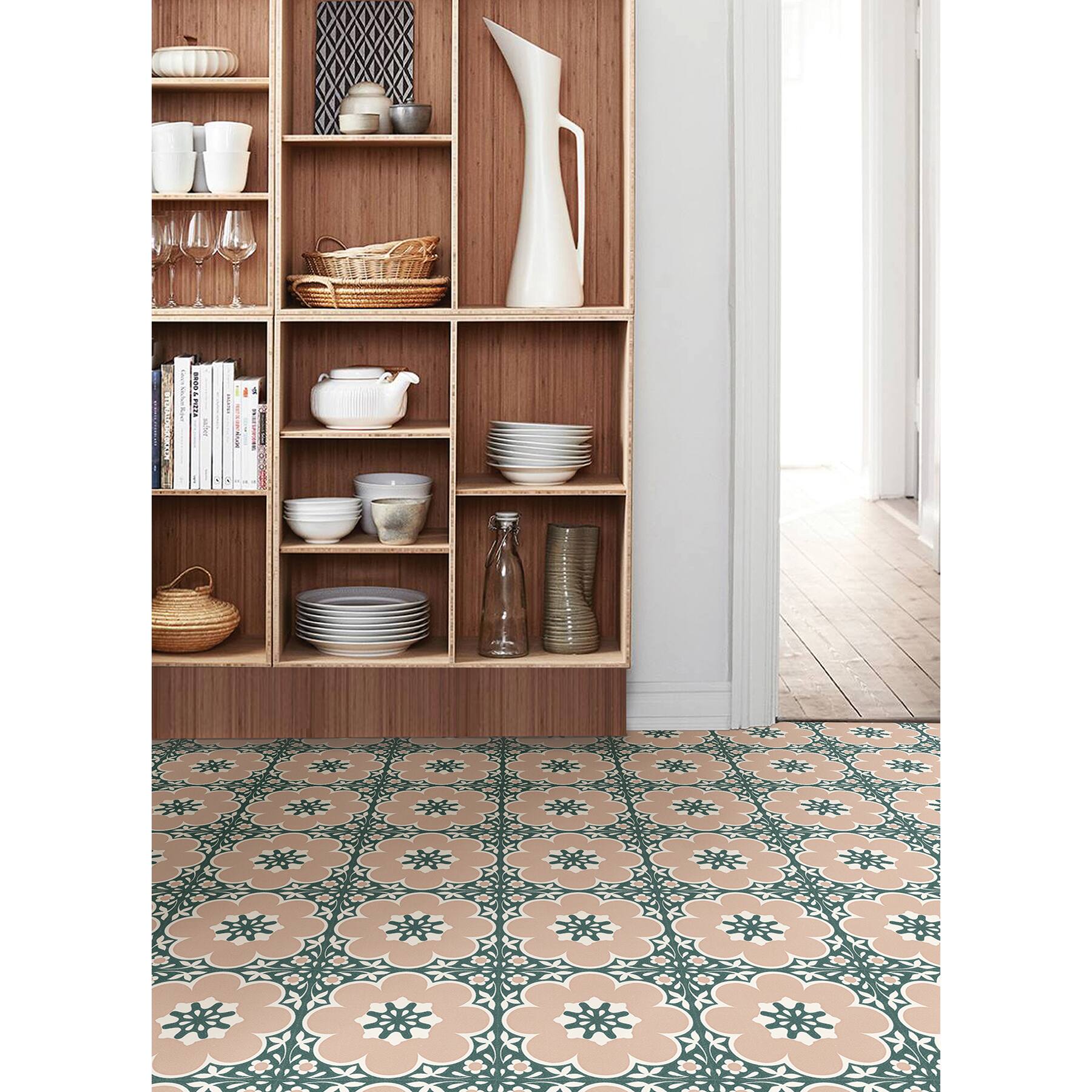 FloorPops Daphne Peel & Stick Floor Tiles