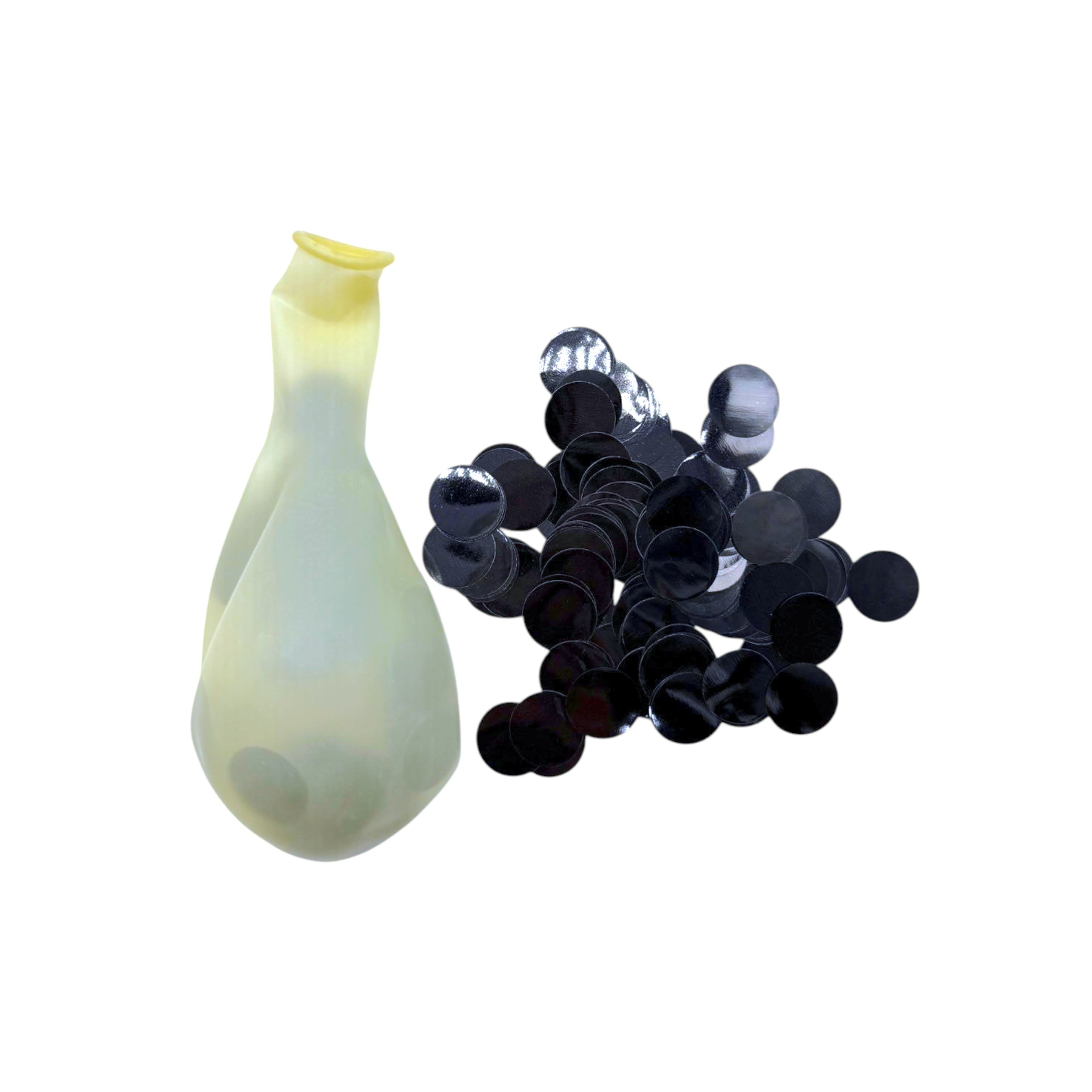 12 Packs: 8 ct. (96 total) 12" Confetti Balloons by Celebrate It