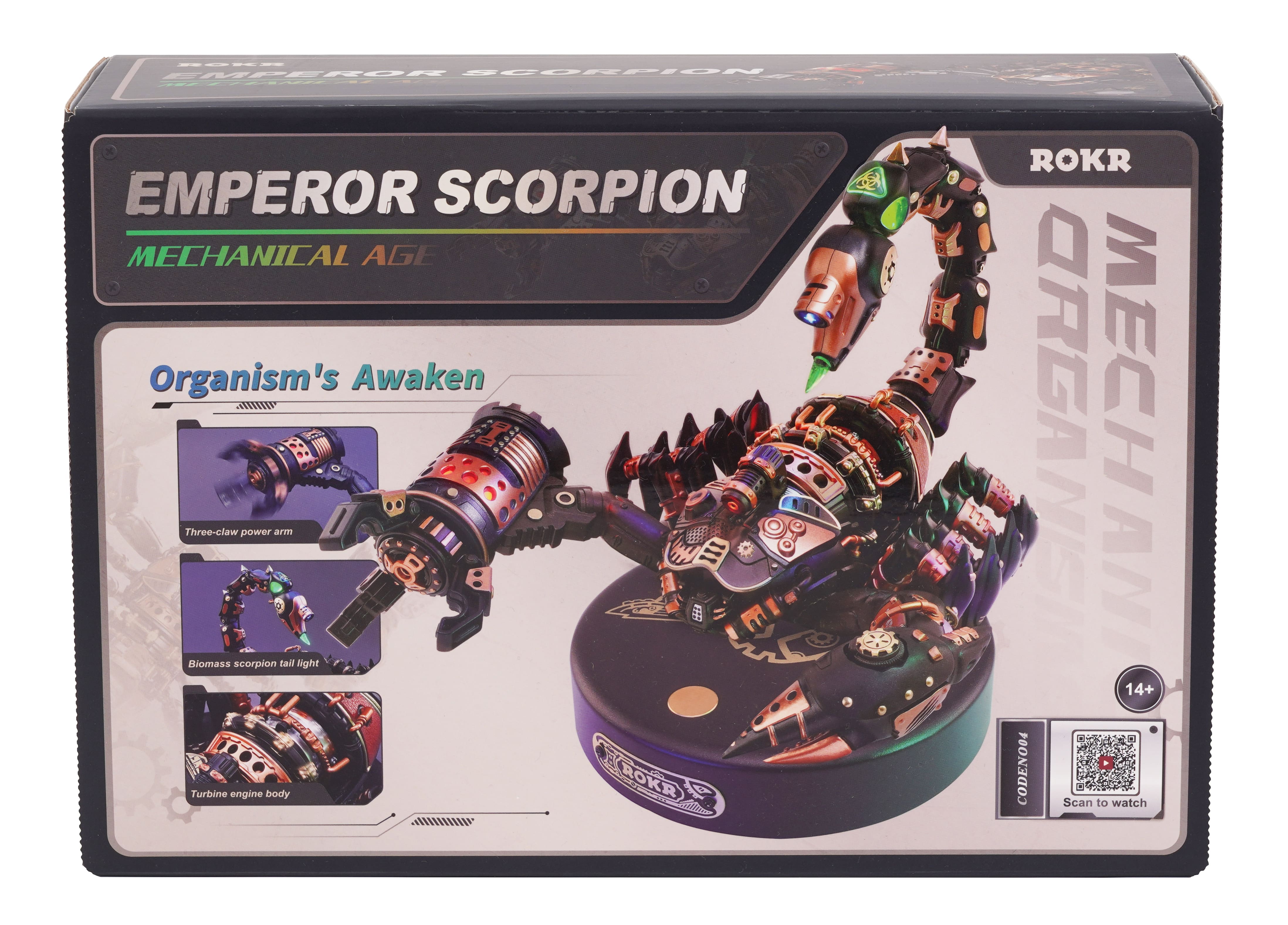 ROKR® Mechanical Age Emperor Scorpion LED 3D Puzzle Kit | Michaels