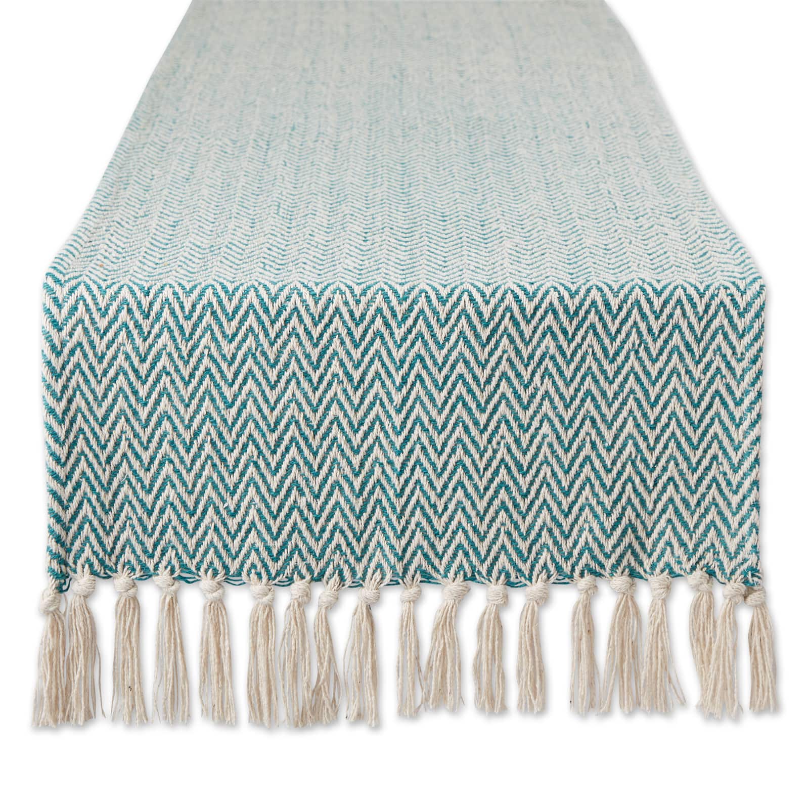 DII&#xAE; 108&#x22; Handloom Chevron Table Runner