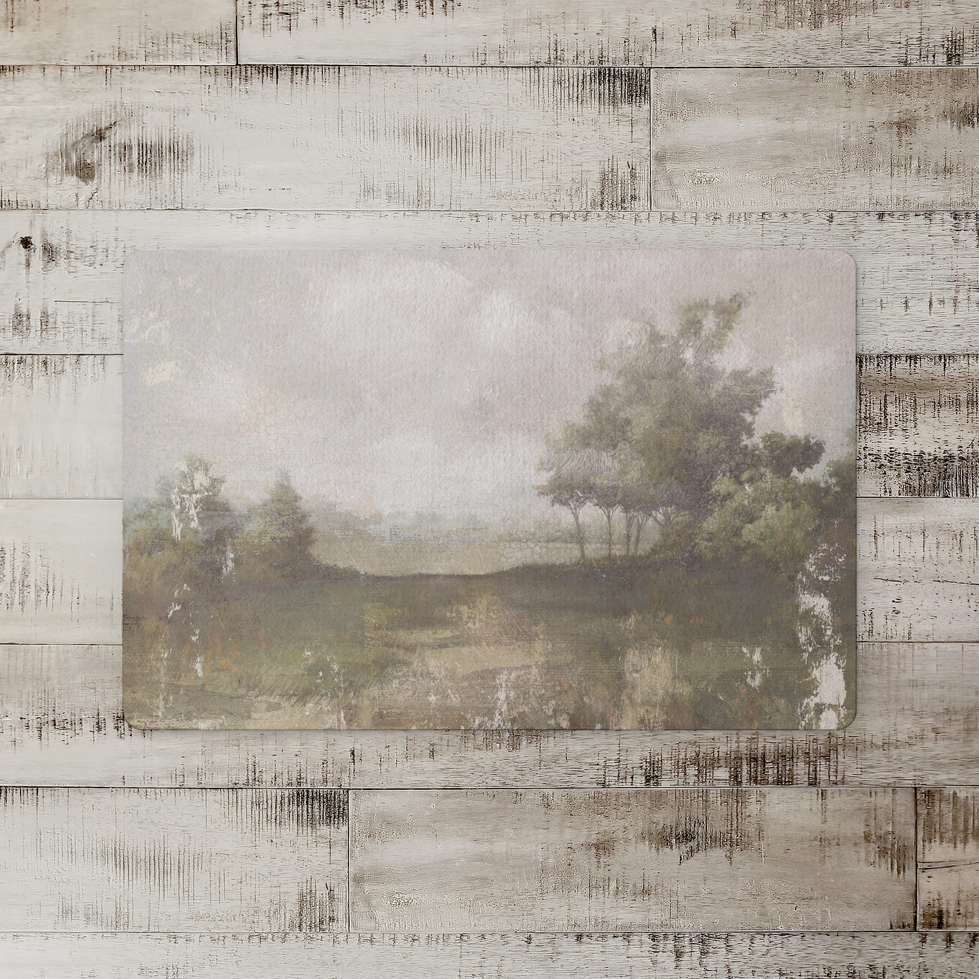 18" x 27" Vintage Landscape Floor Mat