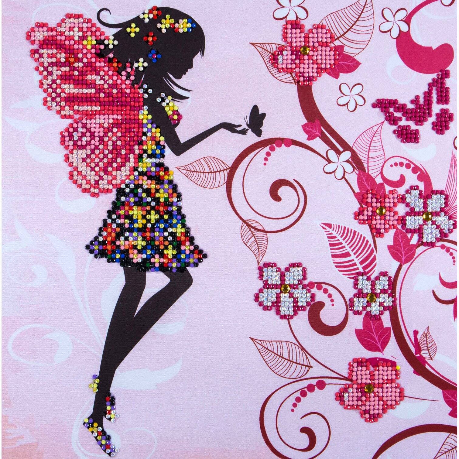 Diamond Art Diamond Paint by Number Kit, Fairy Michaels