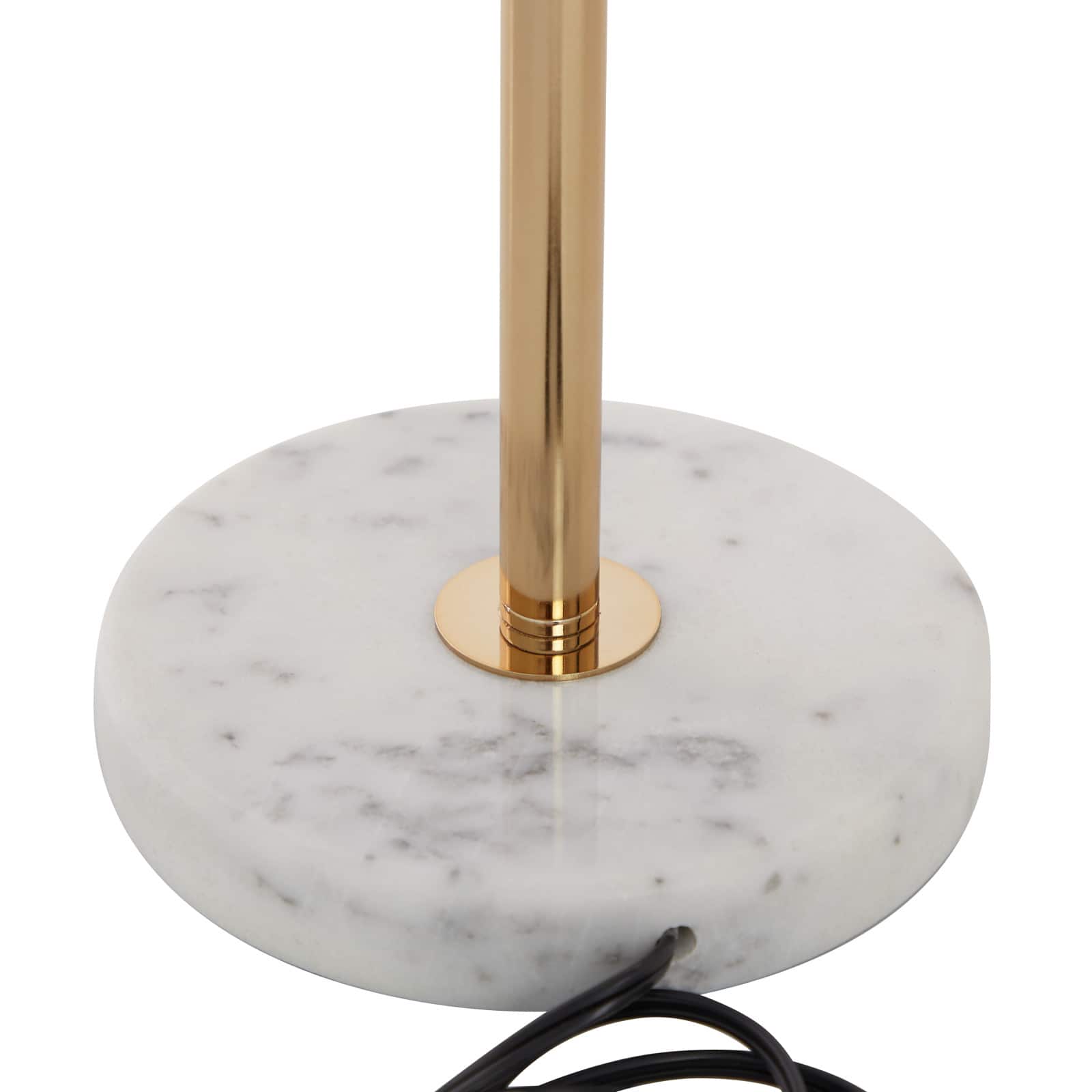 CosmoLiving by Cosmopolitan 23" White Metal Modern Table Lamp