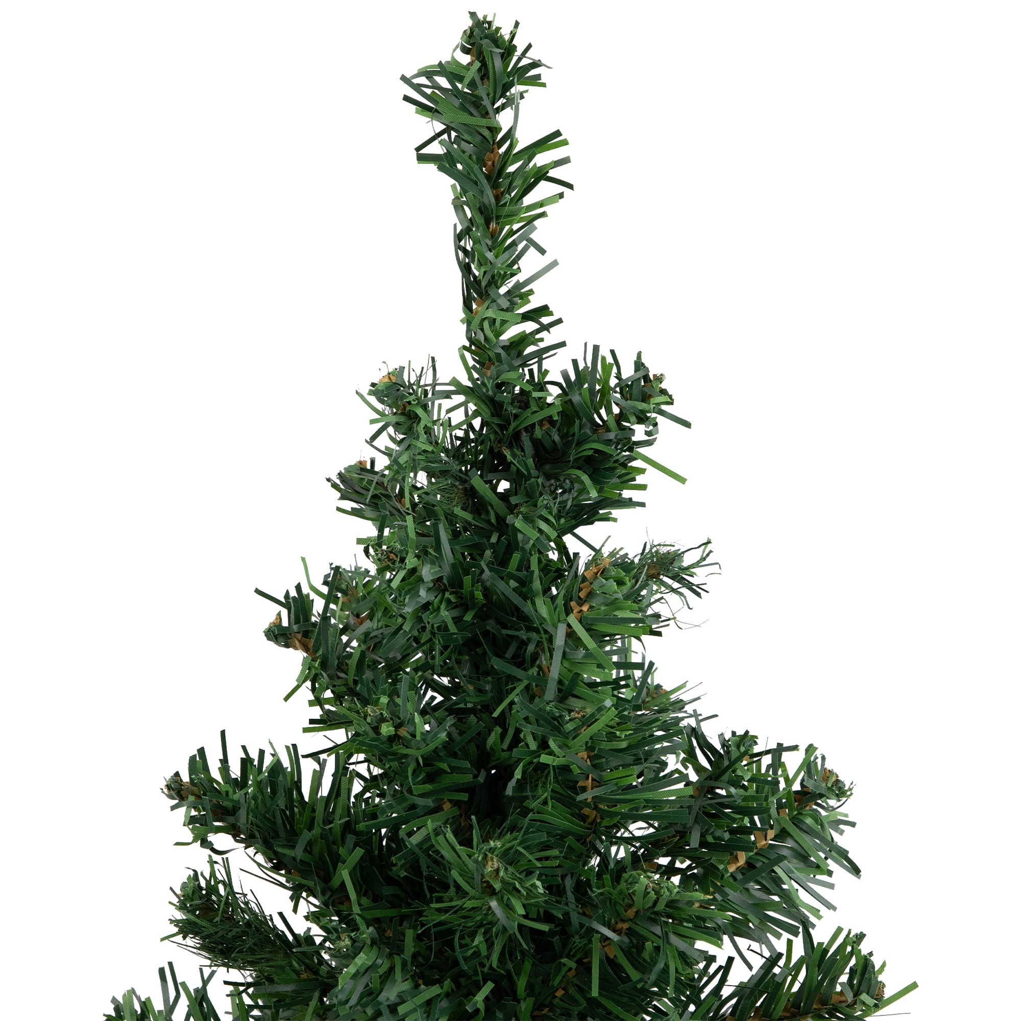 18&#x22; Unlit Two-Tone Mixed Pine Artificial Christmas Tree with Burlap Base