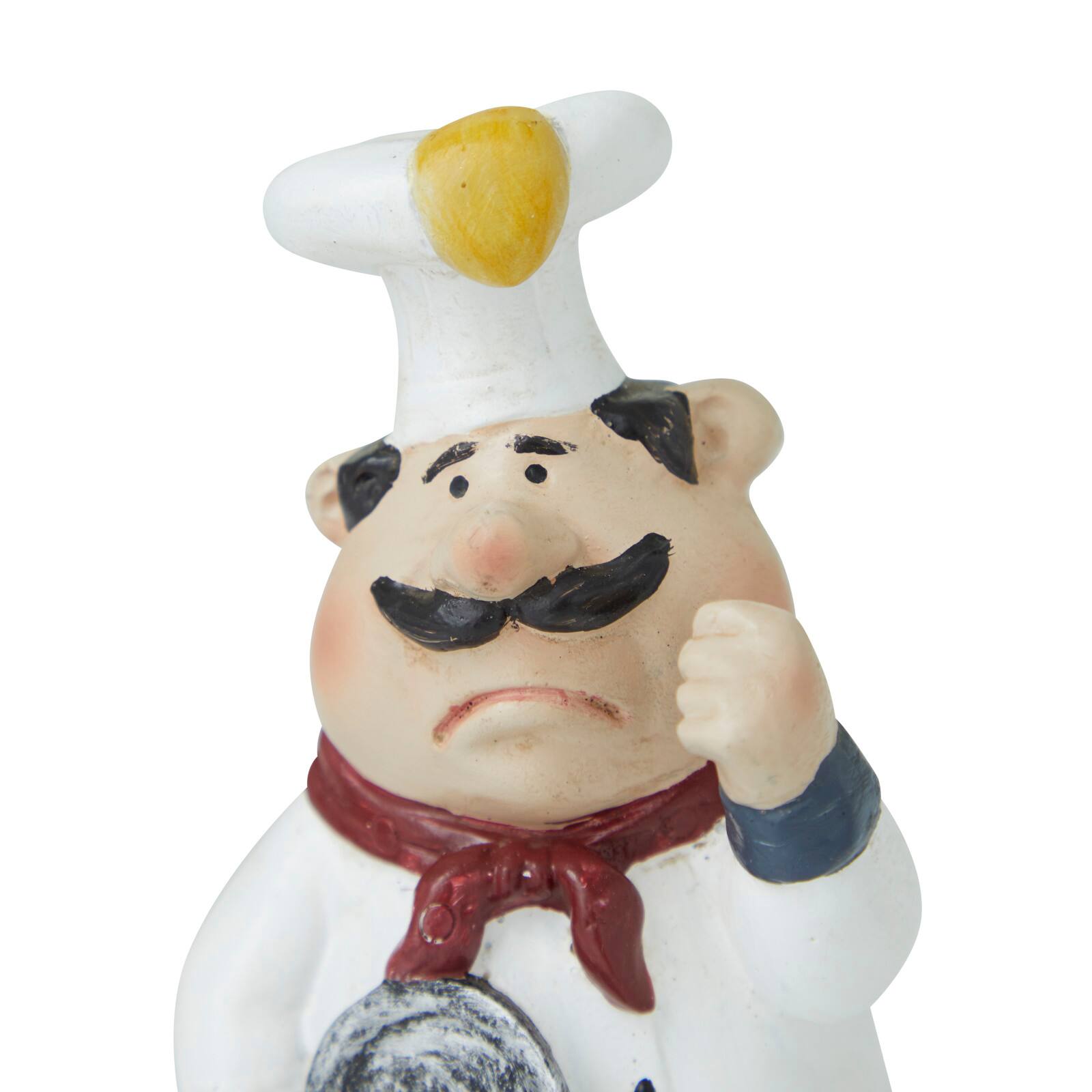 Set of 3" White Polystone Traditional Sculpture, 5" x 3" x 2"