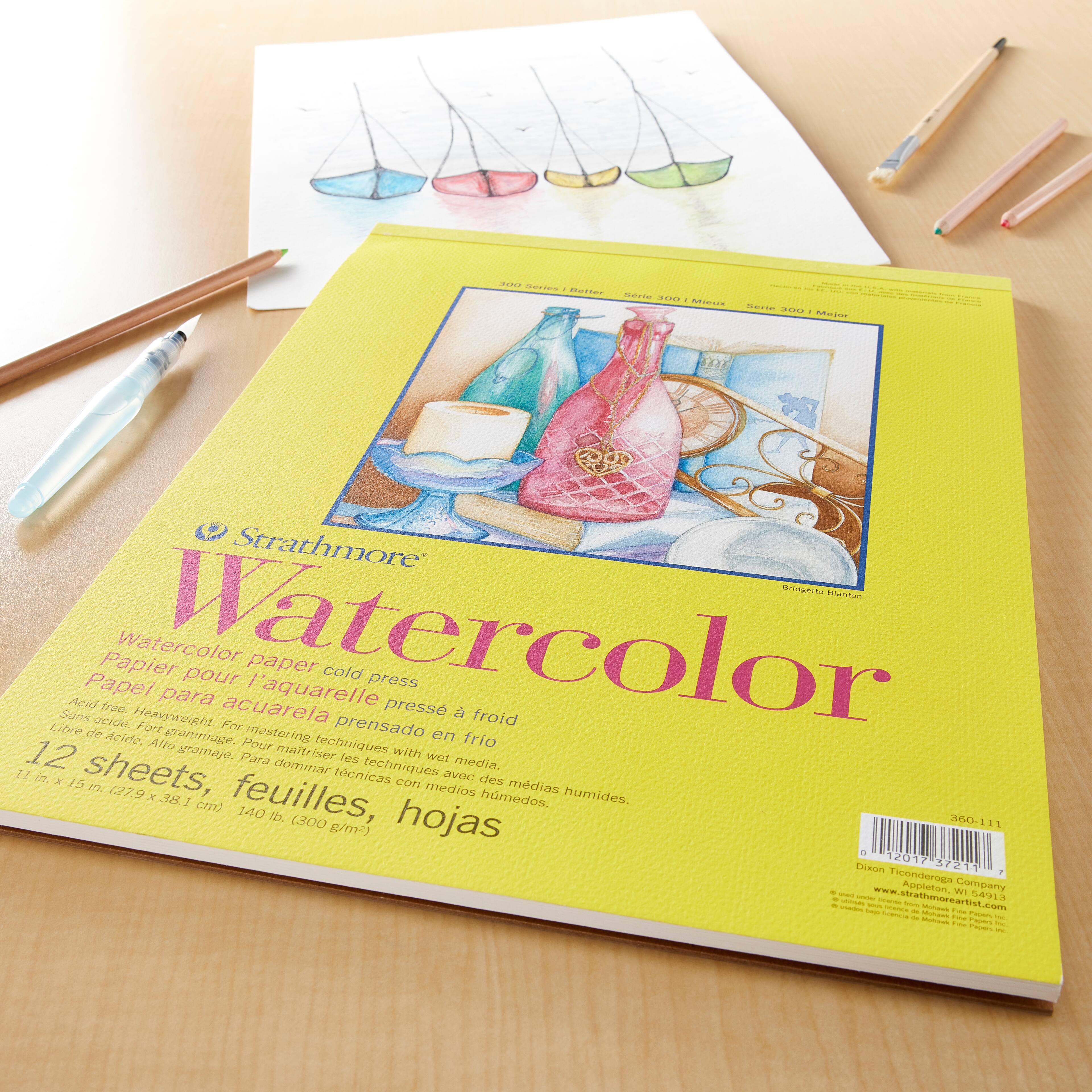 12 Pack: Strathmore&#xAE; 300 Series Watercolor Pad