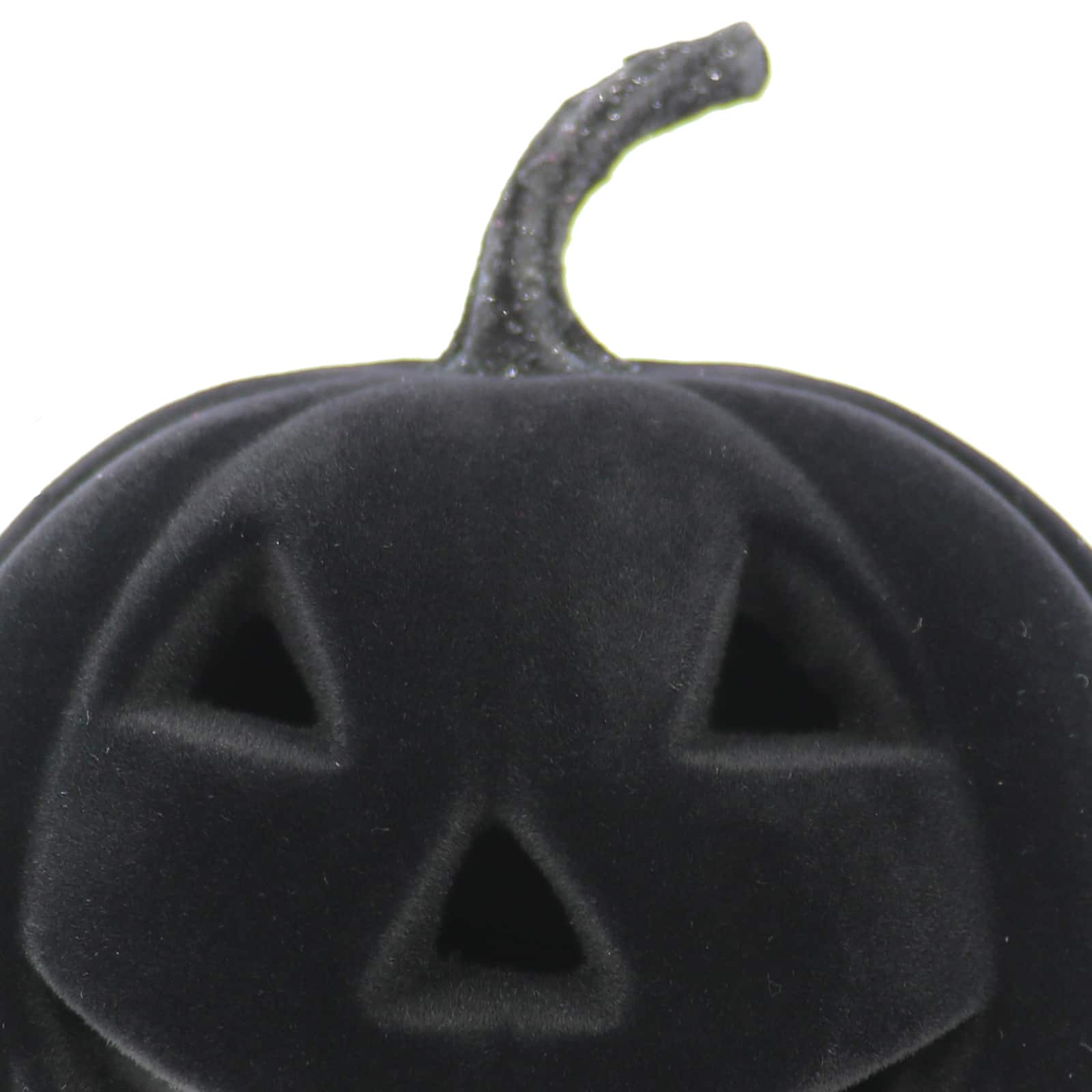 Flocked Lit Tabletop Jack-O&#x27;-Lantern by Ashland&#xAE;