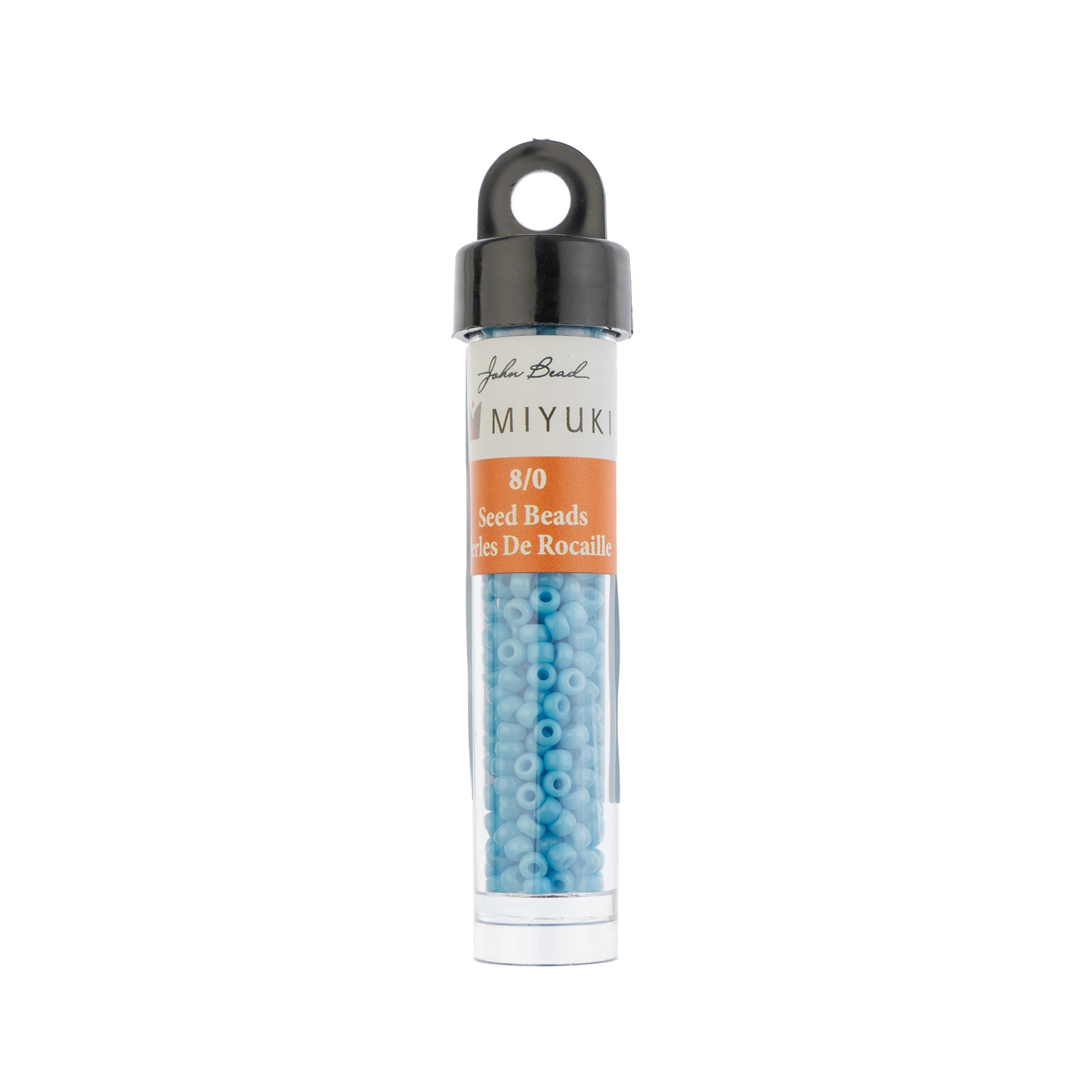 John Bead 8/0 Miyuki Glass Seed Beads, 12g
