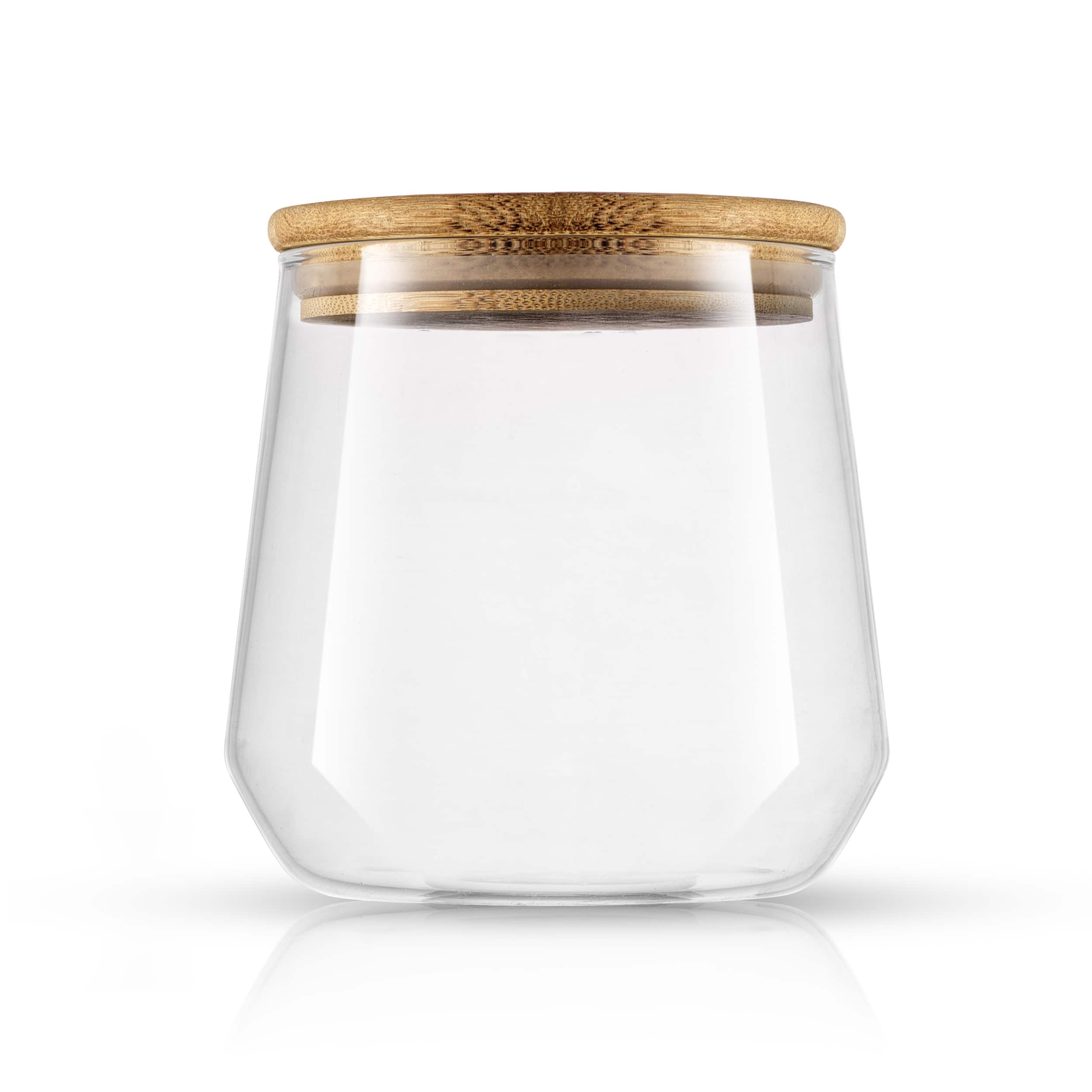 JoyJolt&#xAE; 31oz. Glass Storage Jar with Bamboo Lid