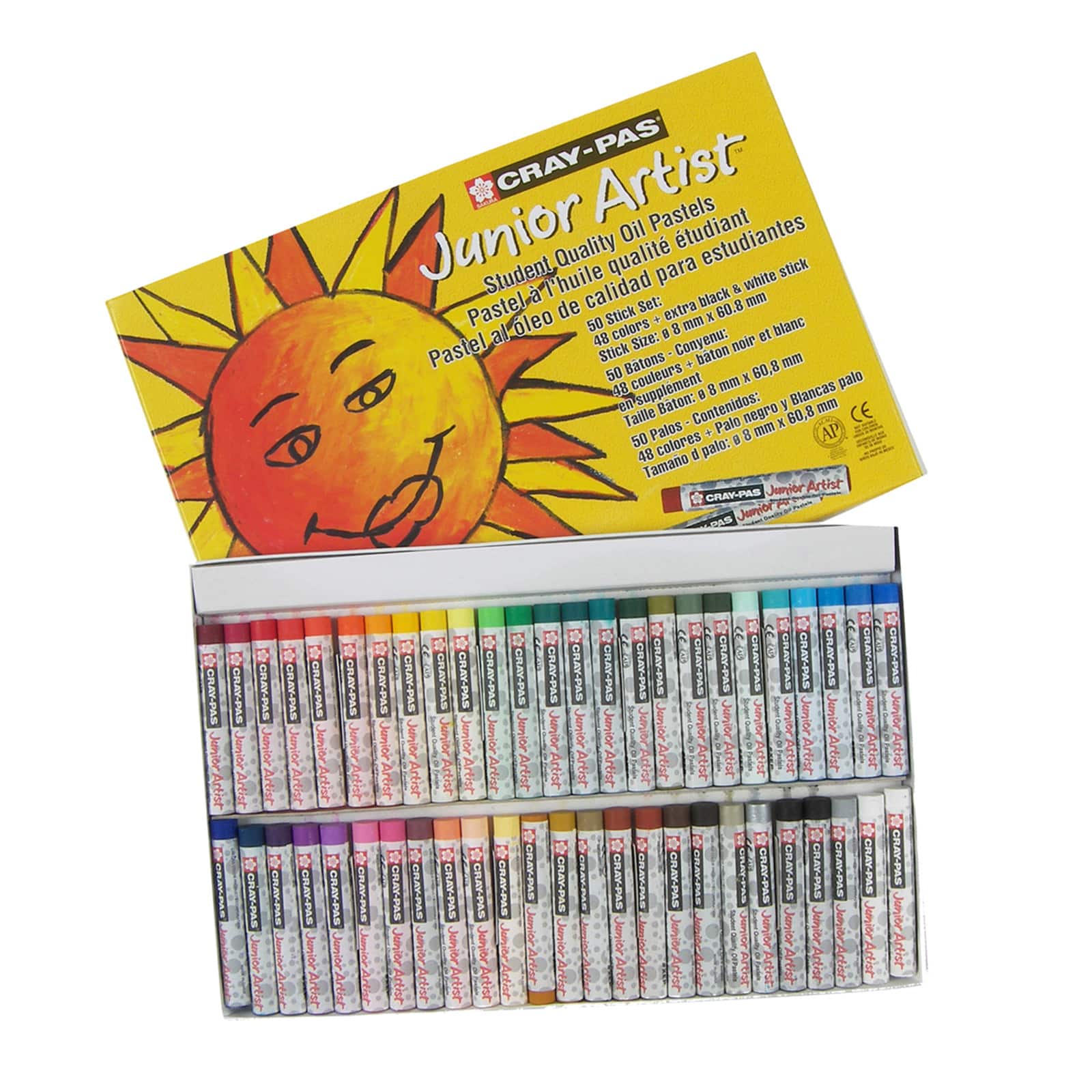Cray-Pas&#xAE; Junior Artist&#x2122; 50 Color Oil Pastel Set