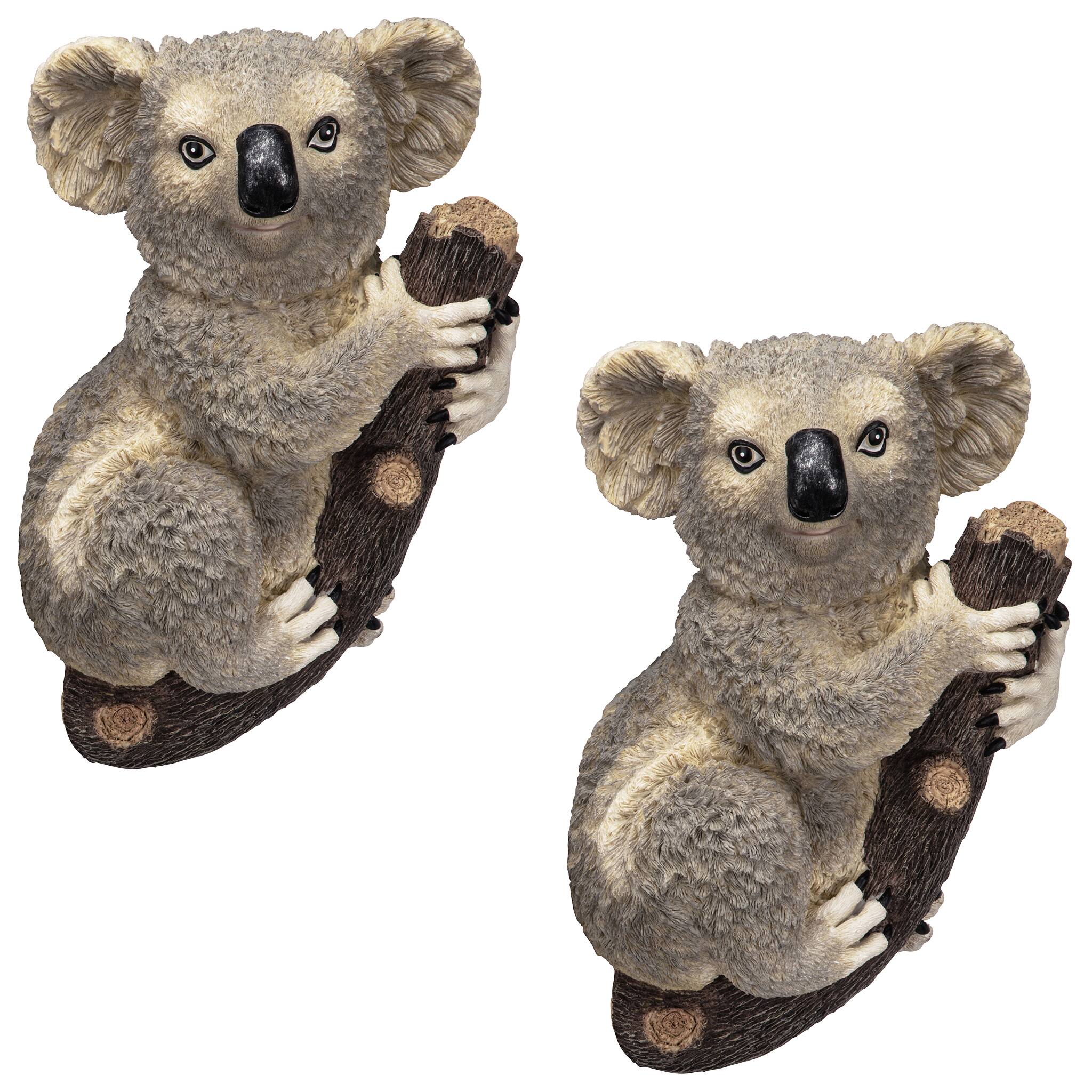Design Toscano 13" Kouta the Climbing Koala Sculptures, 2ct.