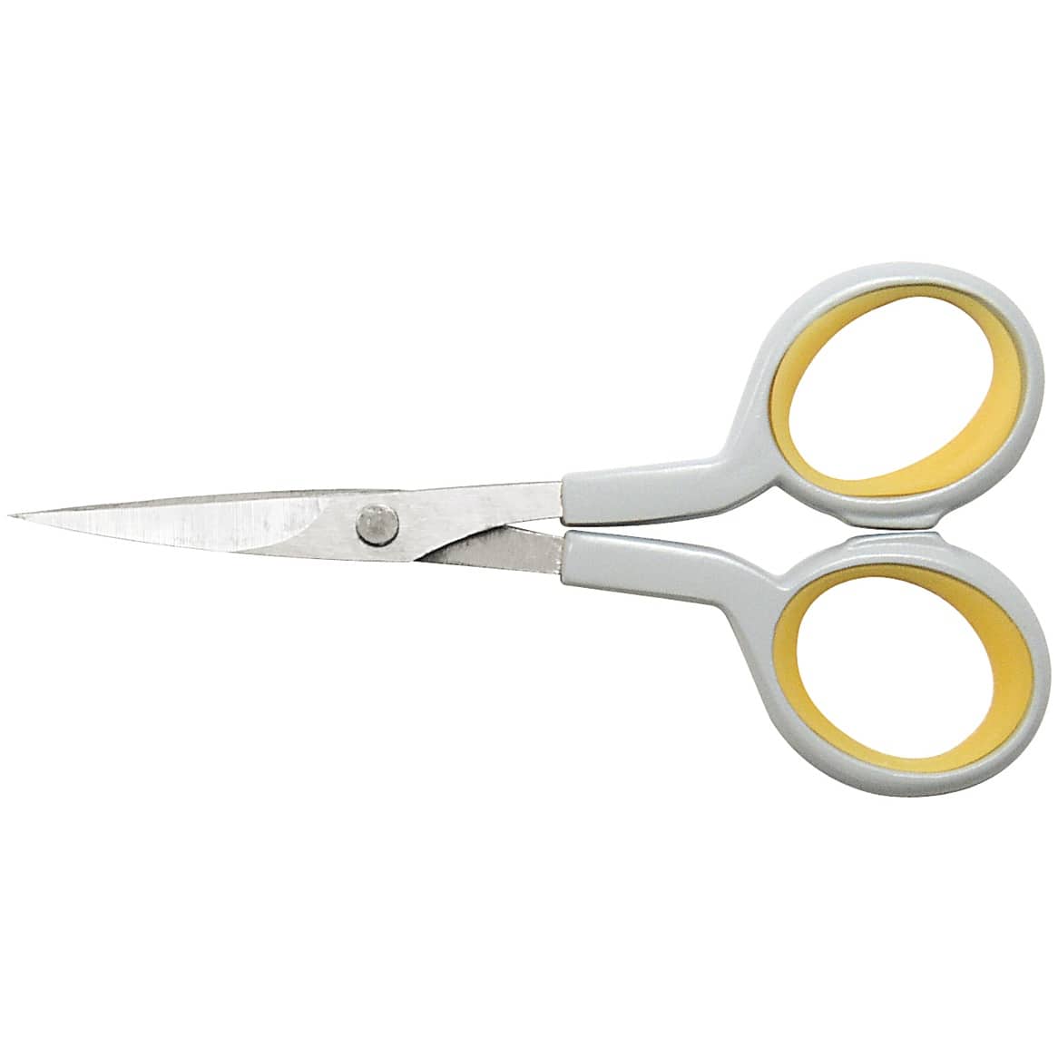 Westcott 16380-001 4 Curved Blade Titanium Embroidery Scissors for Crafting,  Wh