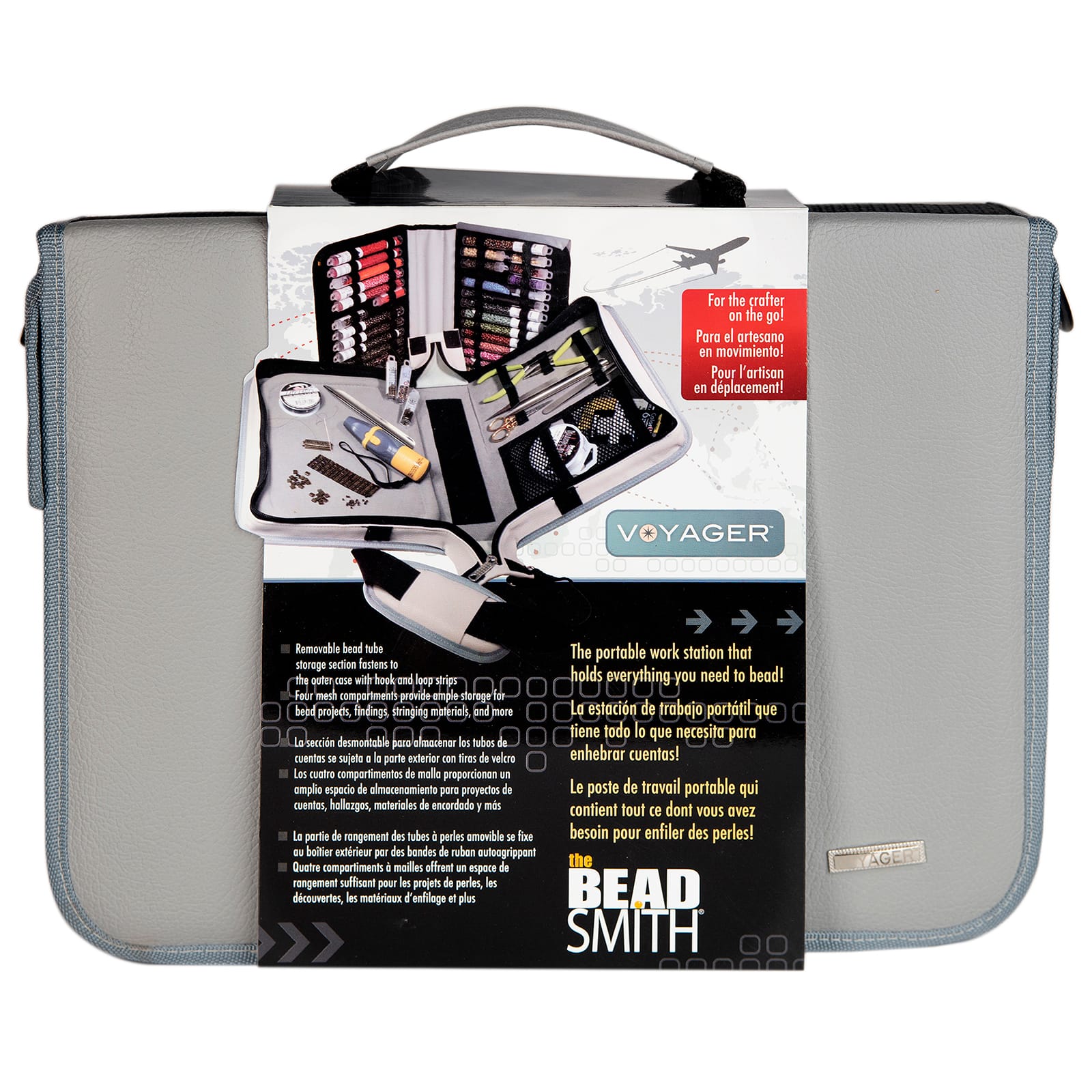 The Beadsmith® Bead Voyager Workboard Case