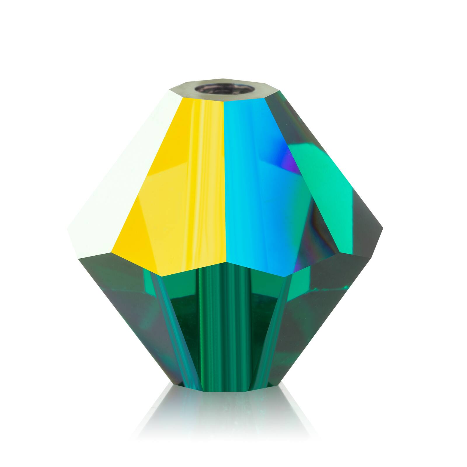 John Bead PRECIOSA 4mm Czech Crystal Bicone Beads, 40ct.