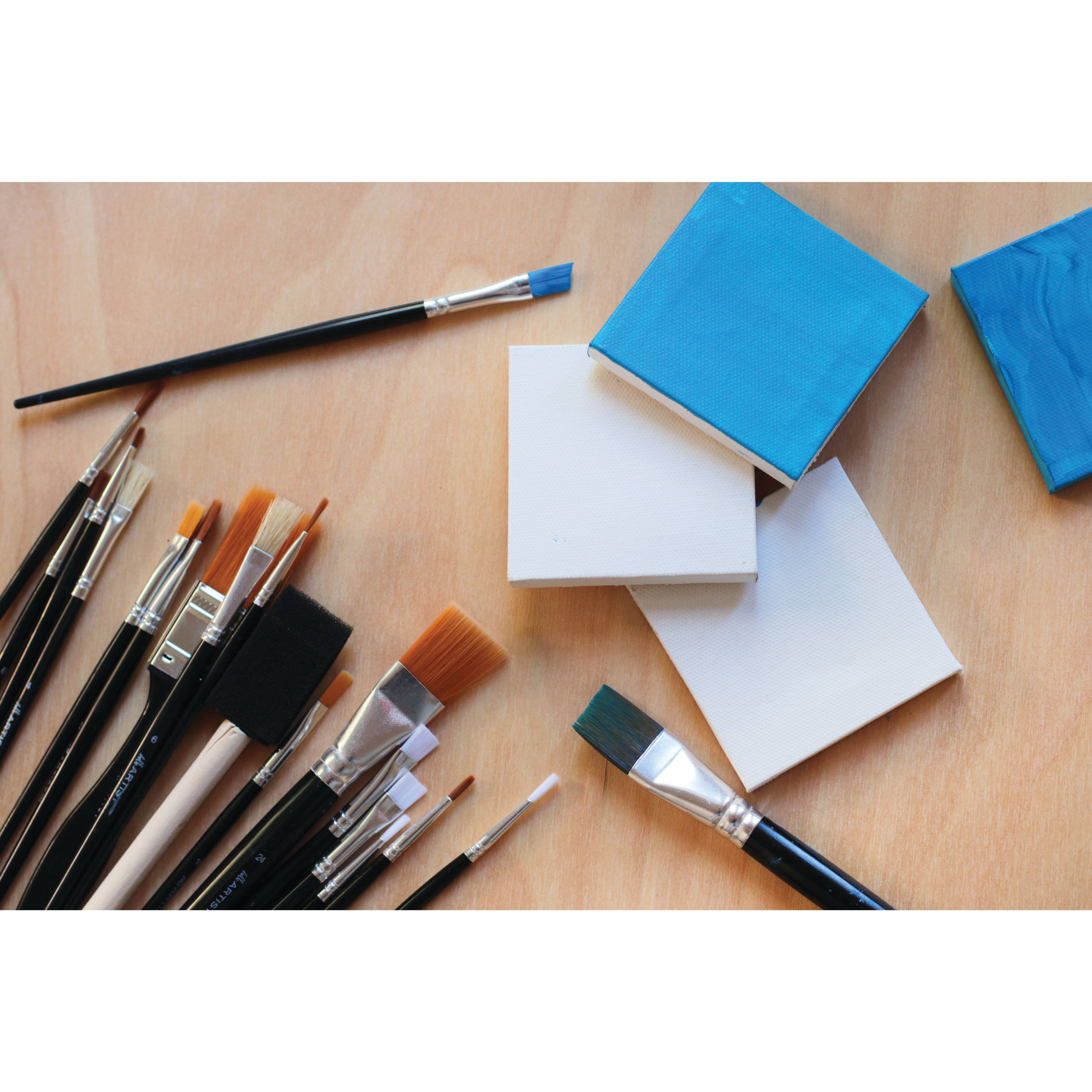 Hello, Artist! 25 Piece Craft Brush Value Pack