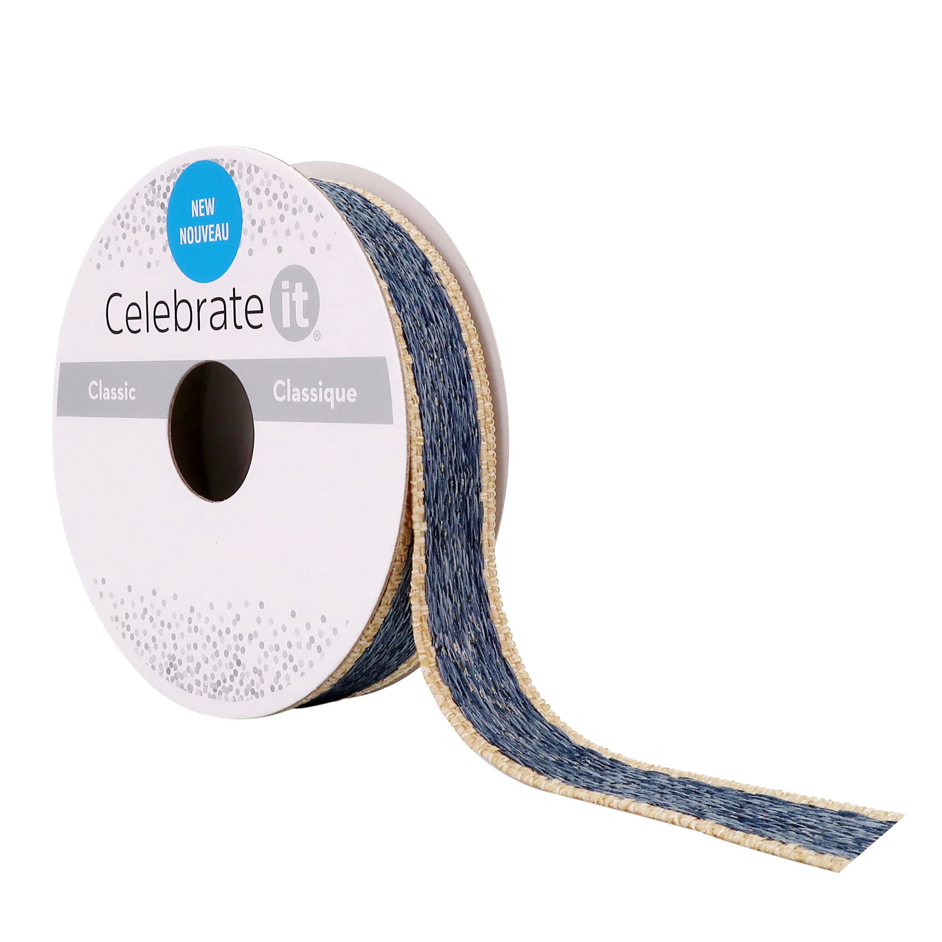 5/8&#x27;&#x27; x 3yd. Contrast Edge Ribbon by Celebrate It&#xAE;
