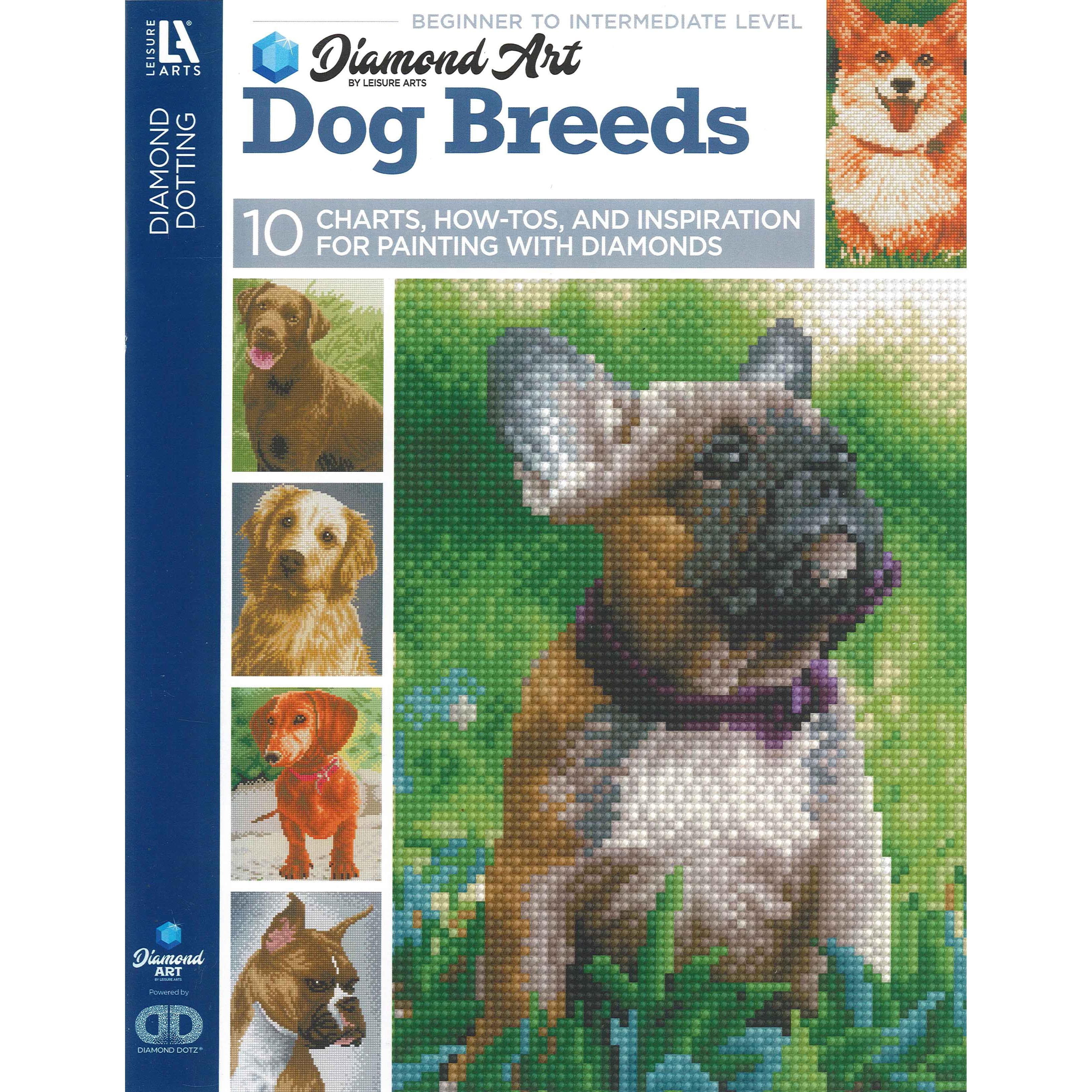 Diamond Art Dog Breeds Painting Charts &#x26; Idea Book