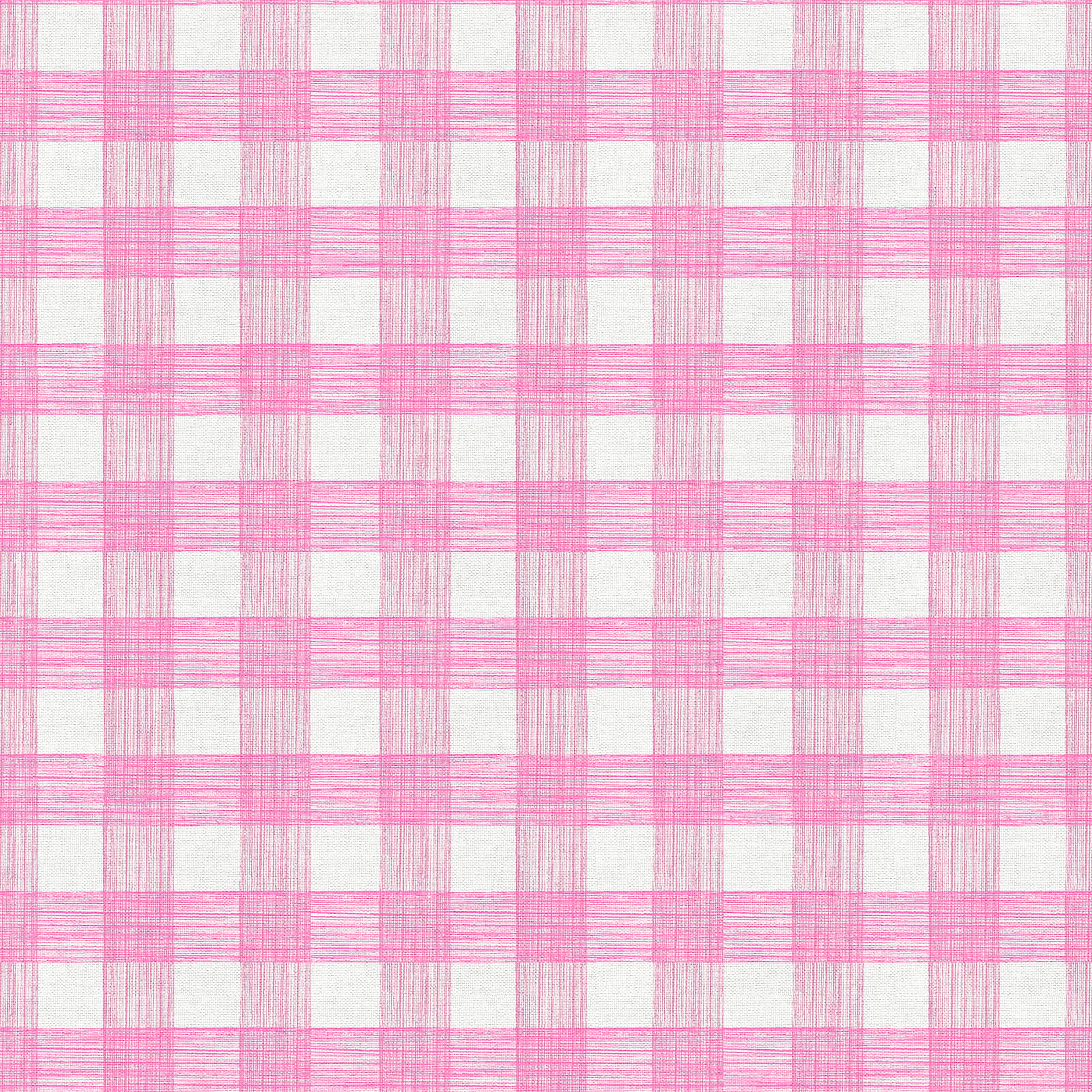 Madcap Cottage Prints Charming Pink Buffalo Check Cotton Fabric
