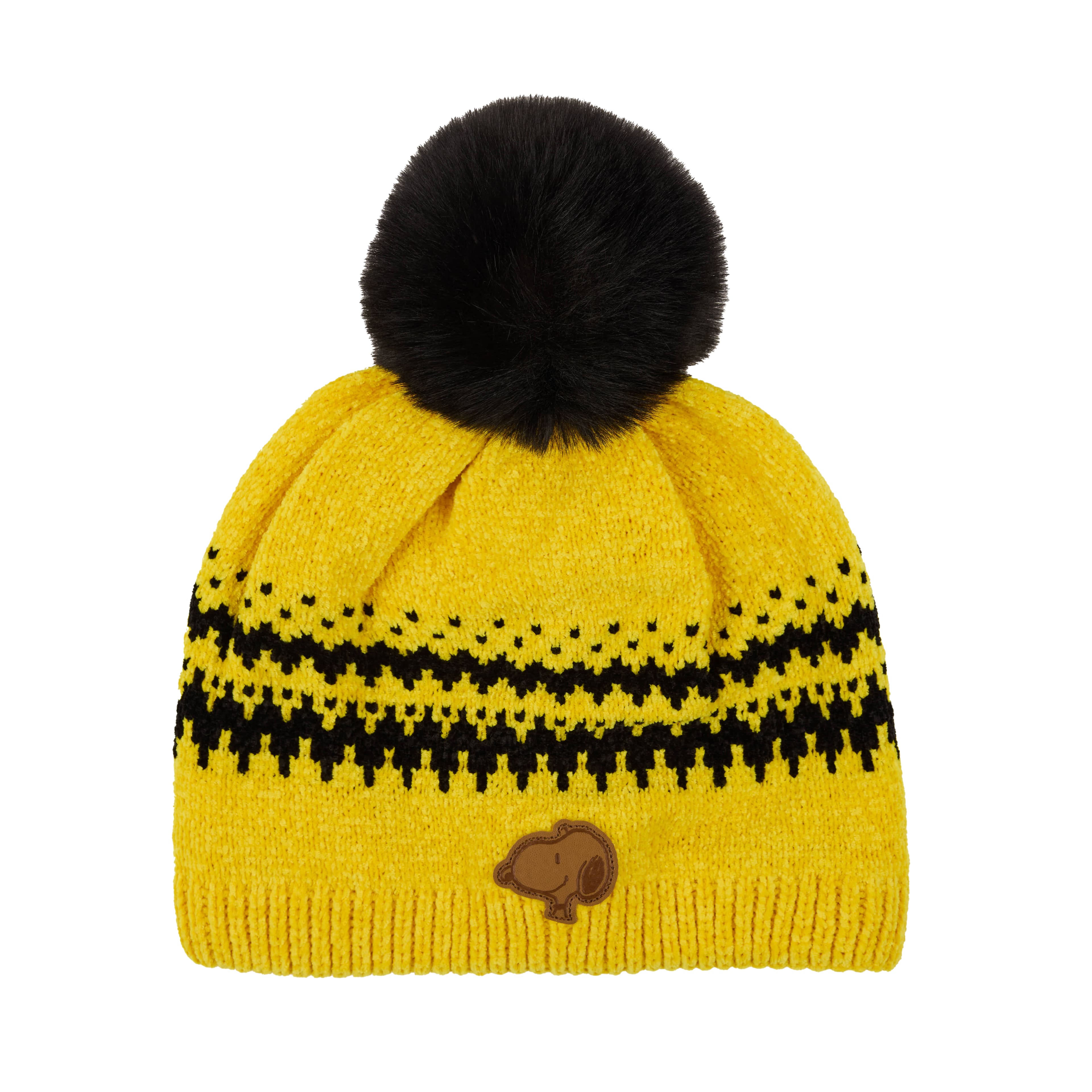 Yellow Snoopy Beanie Peanuts® Yellow Snoopy Adult Beanie