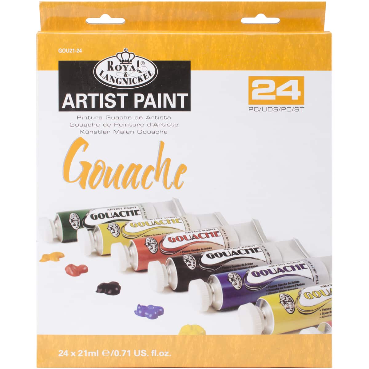 Royal & Langnickel® 24 Color Gouache Acrylic Paint Set