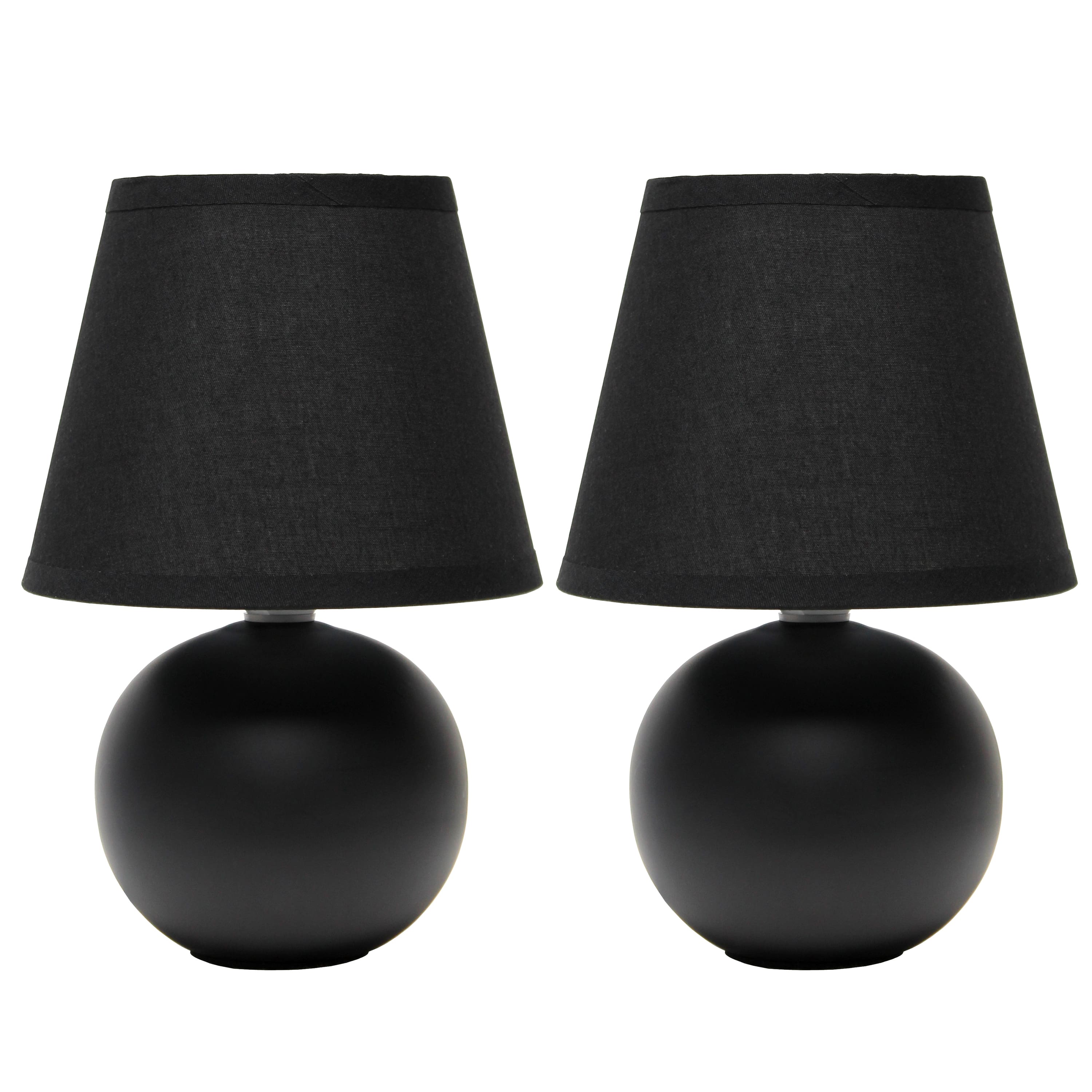 Creekwood Home Nauru 8.5&#x22; Ceramic Orb Base Table Lamp