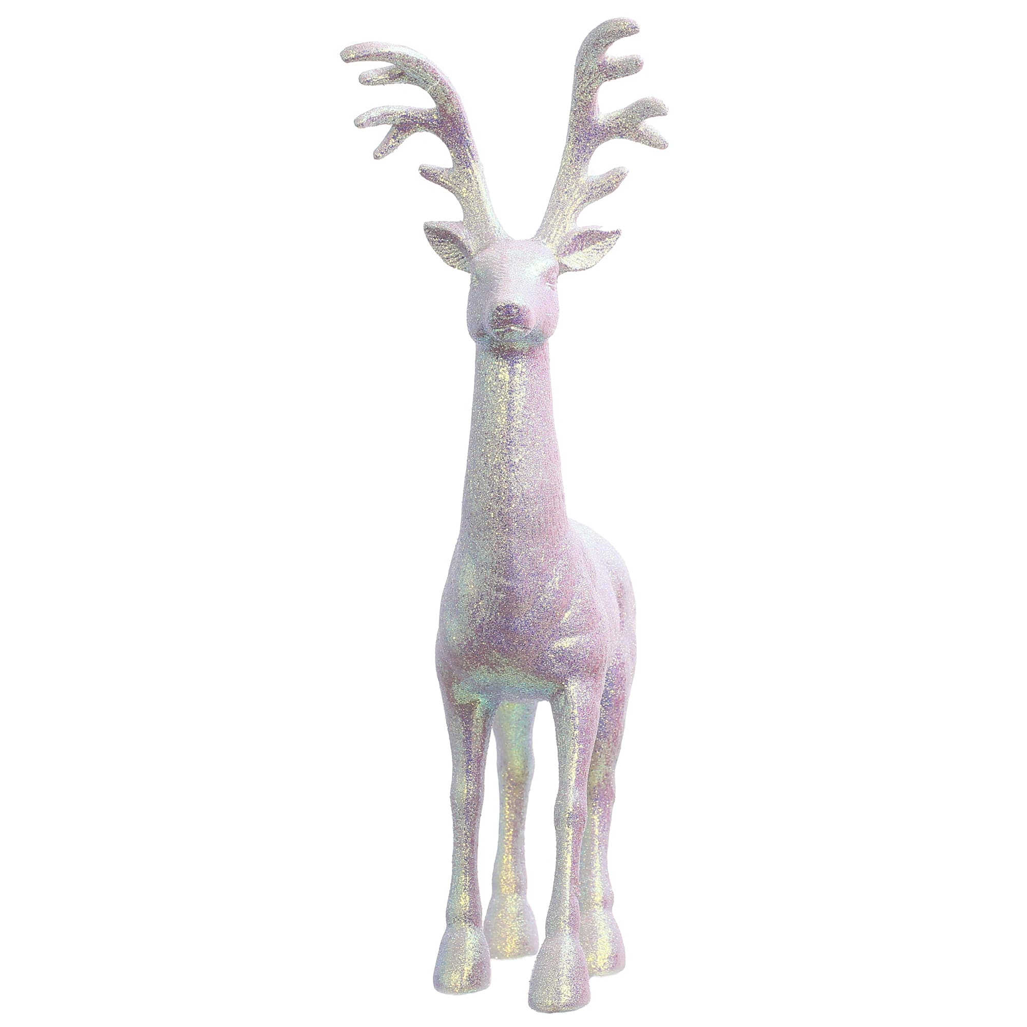 29.5&#x22; Glitter Reindeer Tabletop D&#xE9;cor by Ashland&#xAE;