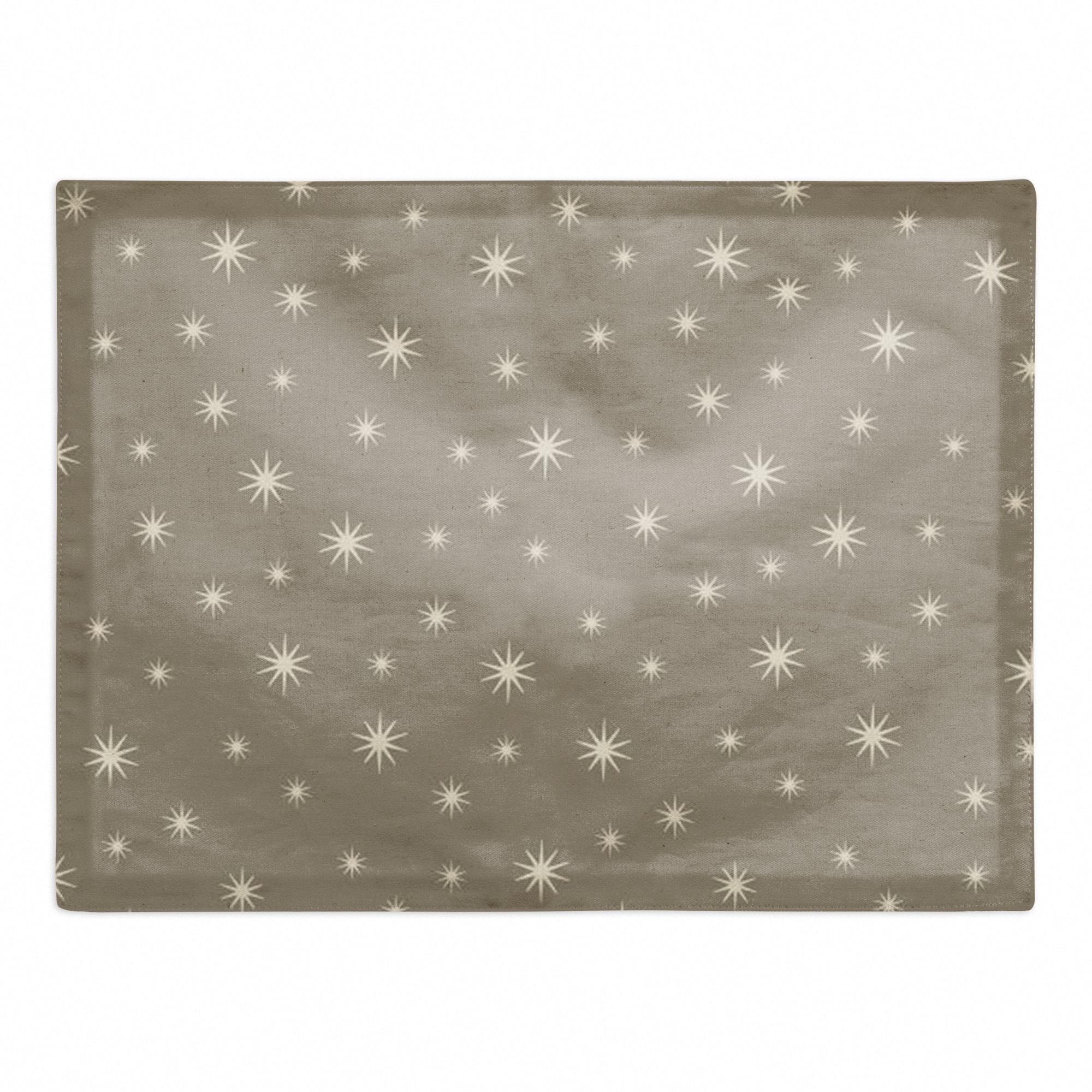 Gray Twinkle Cotton Twill Placemat