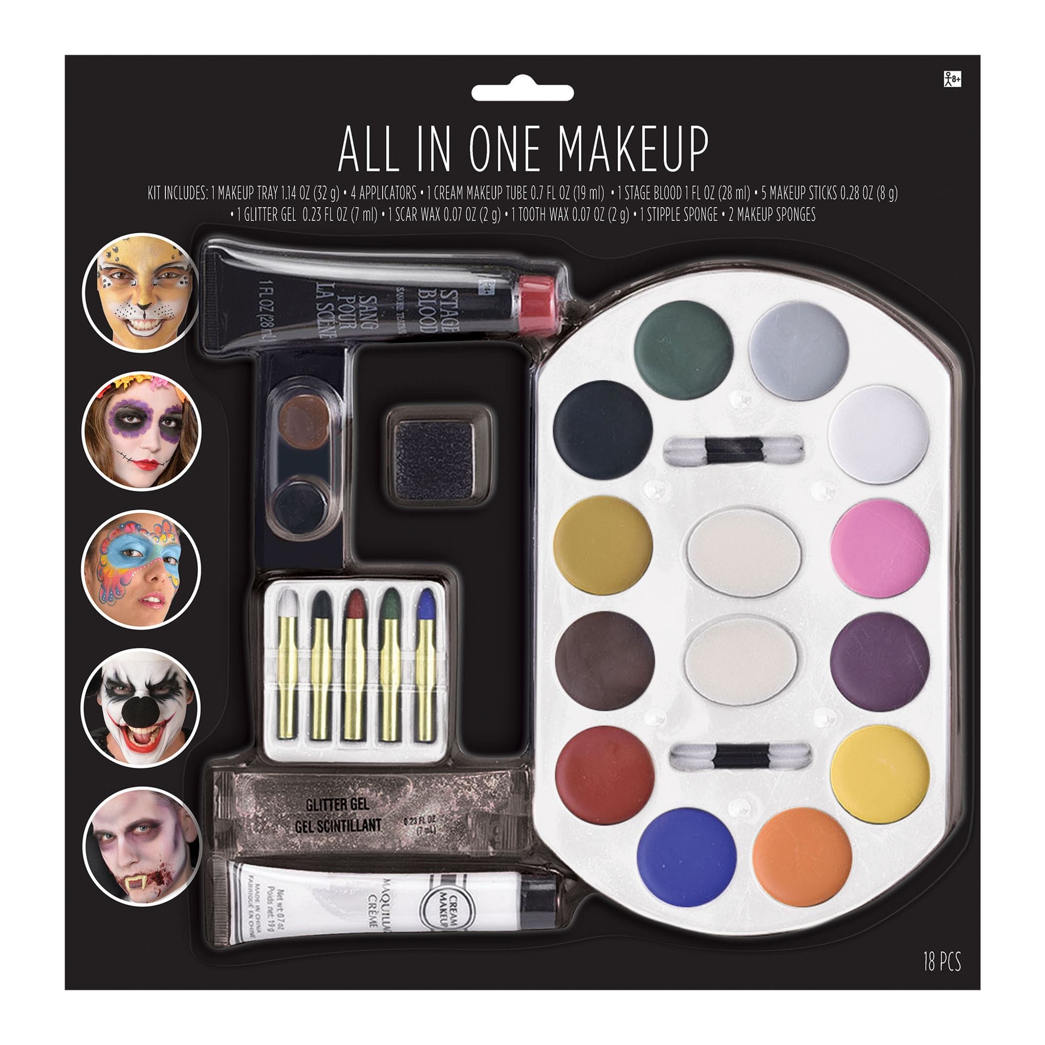All-in-One Halloween Makeup Kit