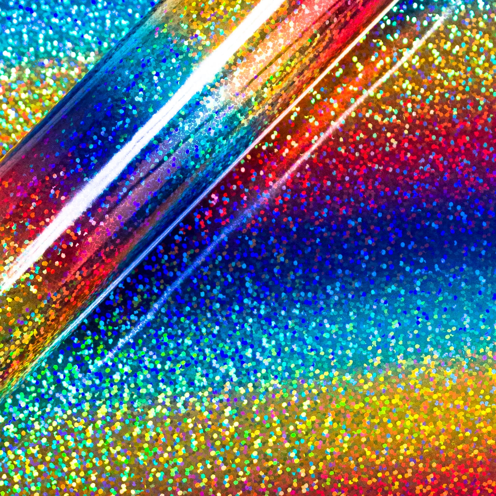 Siser&#xAE; Holographic Heat Transfer Vinyl Roll, Rainbow