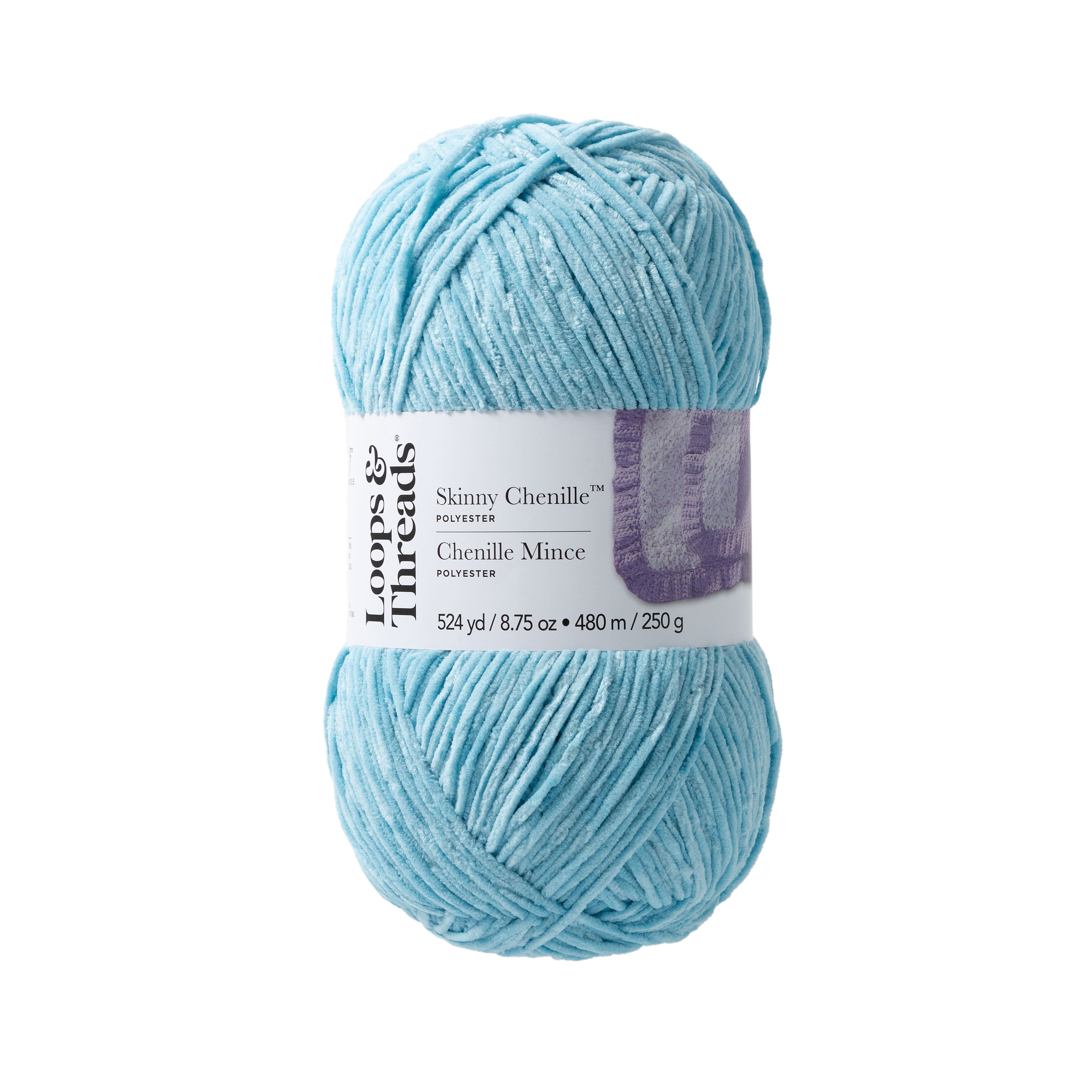 12 Pack: Skinny Chenille™ Yarn by Loops & Threads®