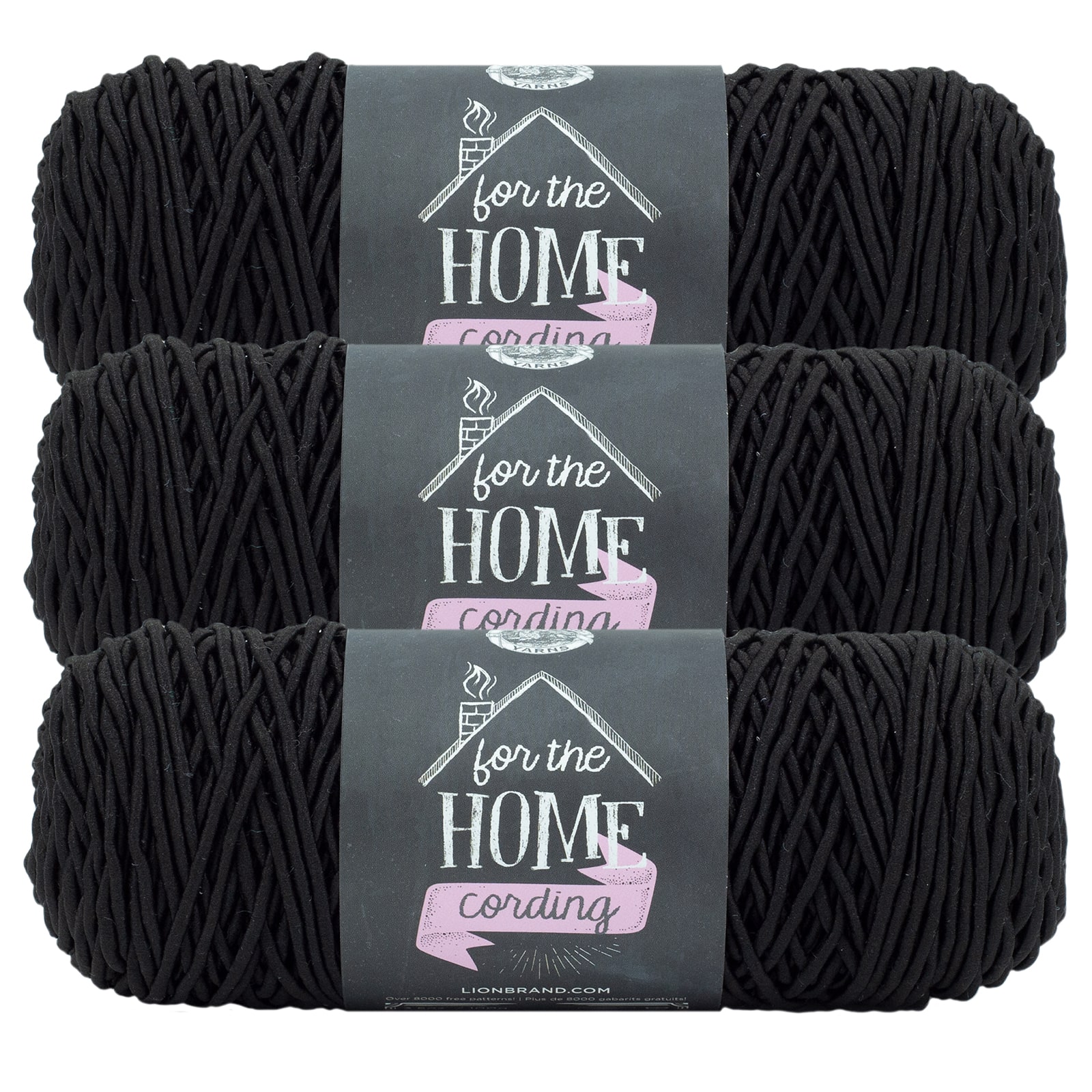 3 Pack Lion Brand® For the Home Cording Yarn Michaels