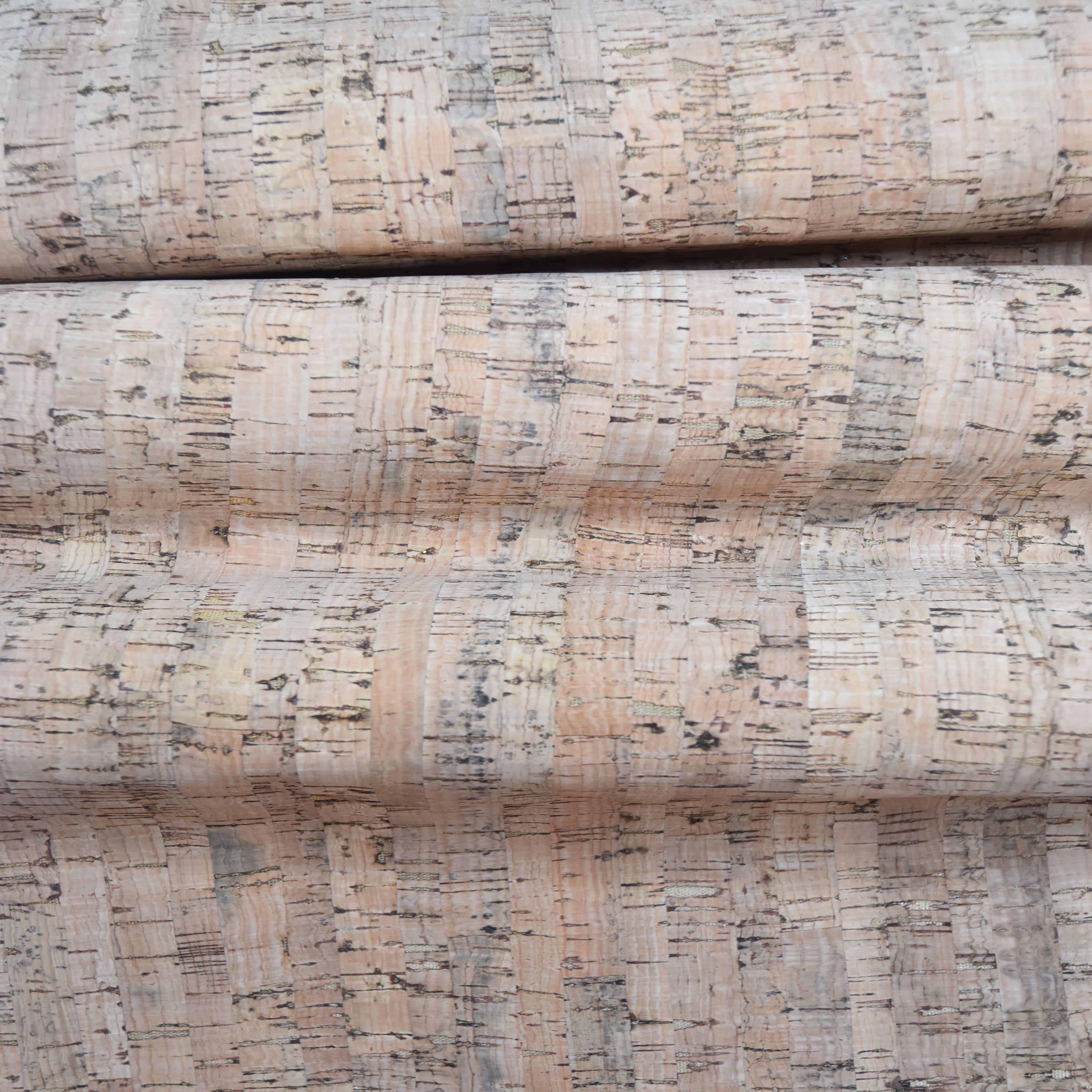 Feldman Slub Natural Cork Fabric